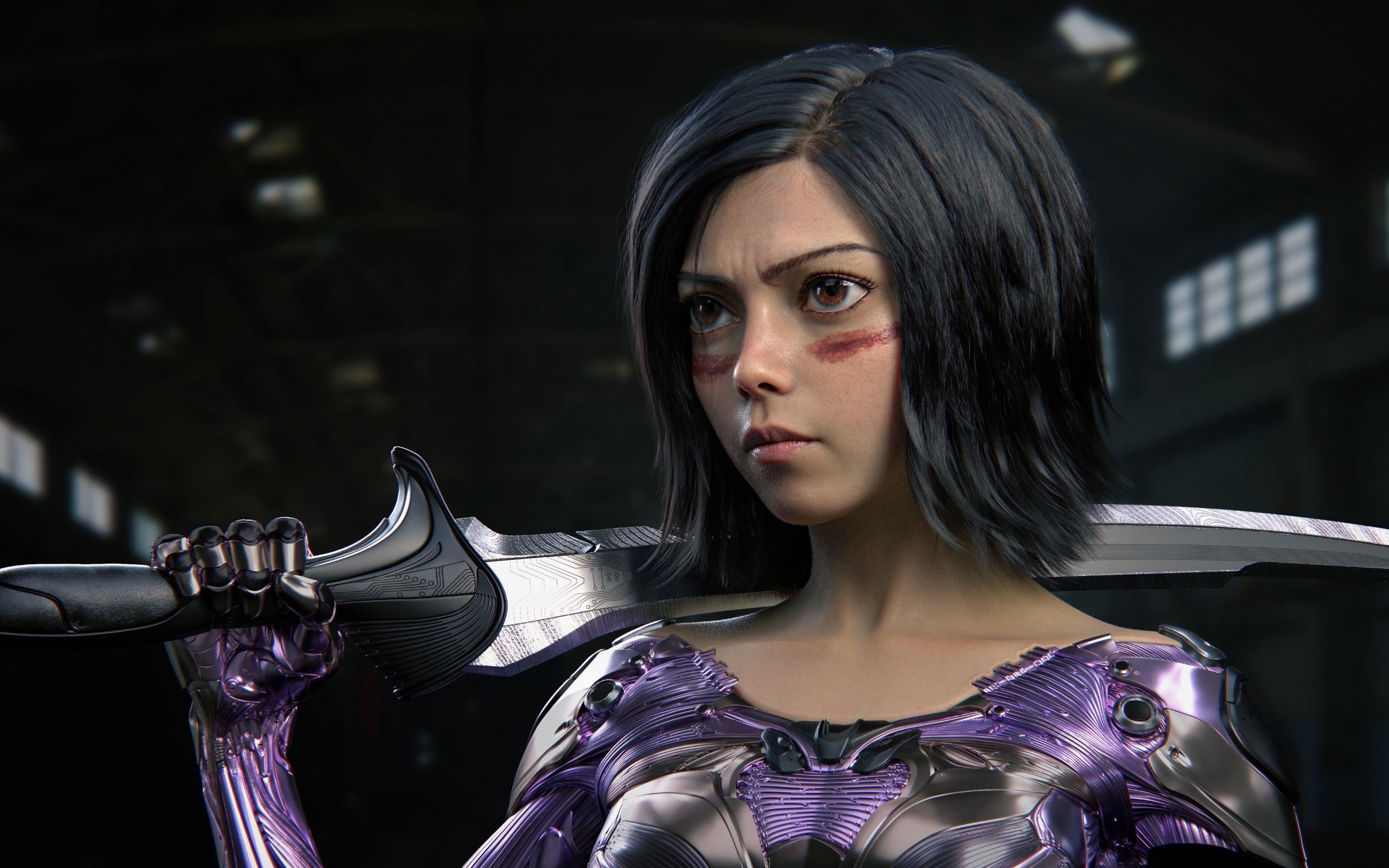 Alita Battle Angel, Wallpaper resolution, Stunning visuals, 2560x1600 HD Desktop