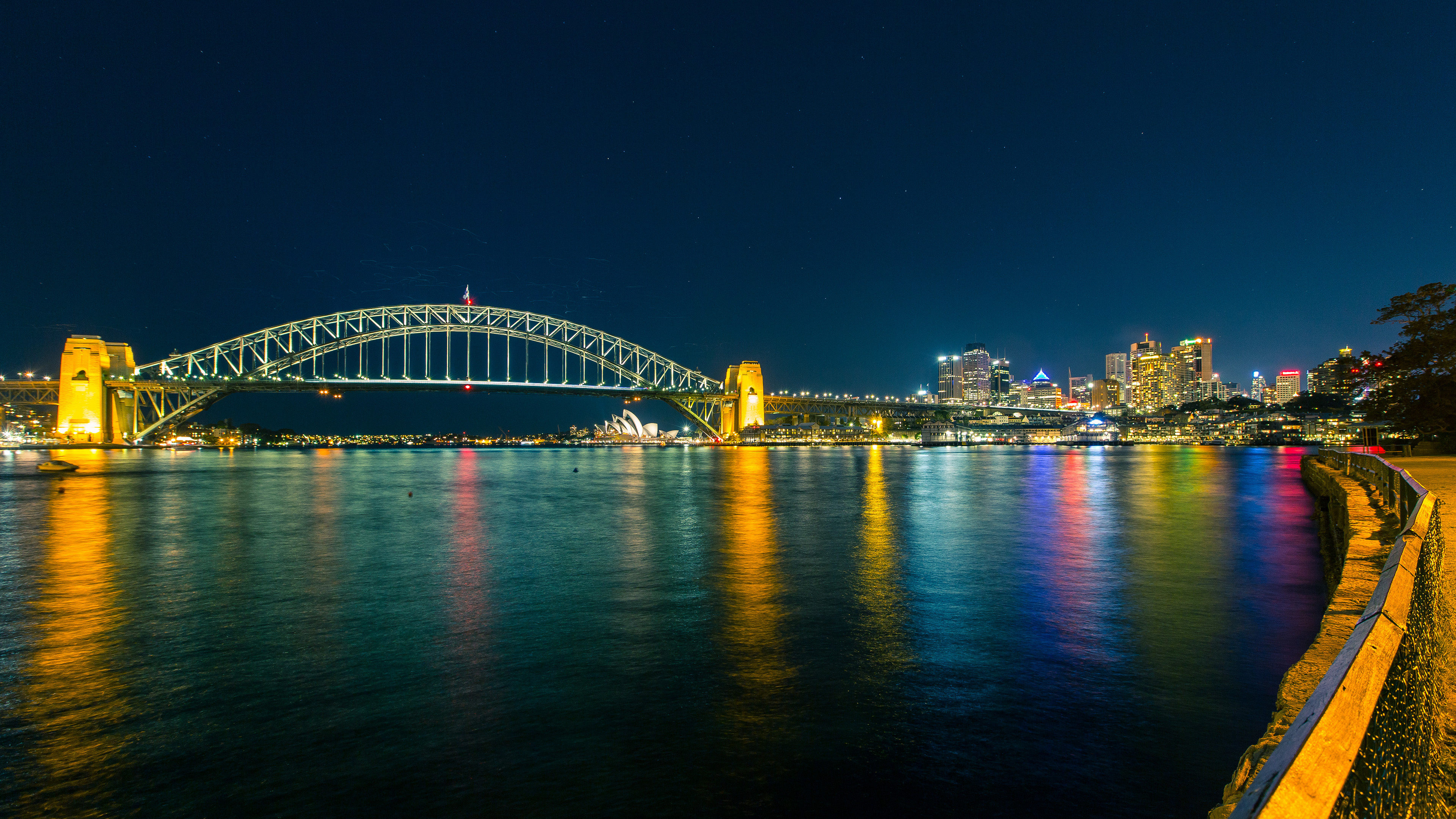 Harbor Bridge, 4K Ultra HD wallpaper, 3840x2160 4K Desktop