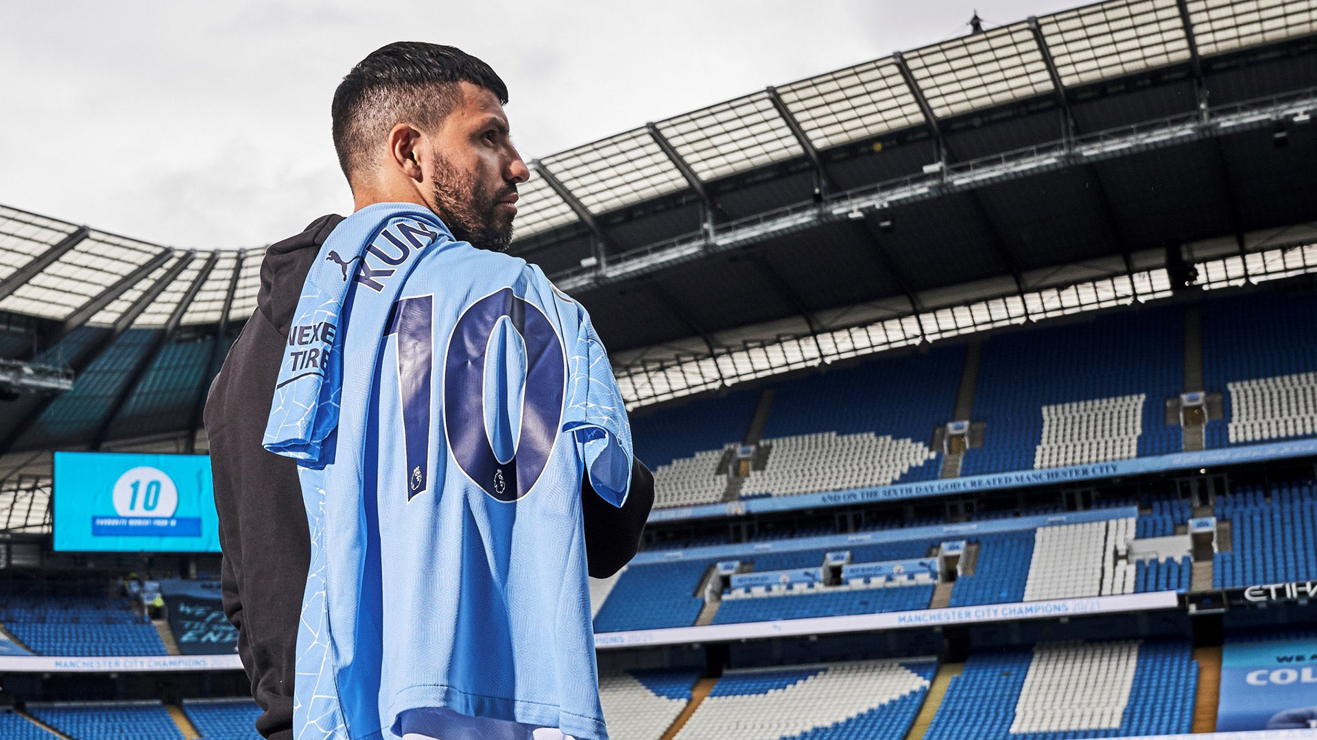 Kun Aguero (Sergio Aguero), Premier League Hall of Fame, Infobae news, 1920x1080 Full HD Desktop