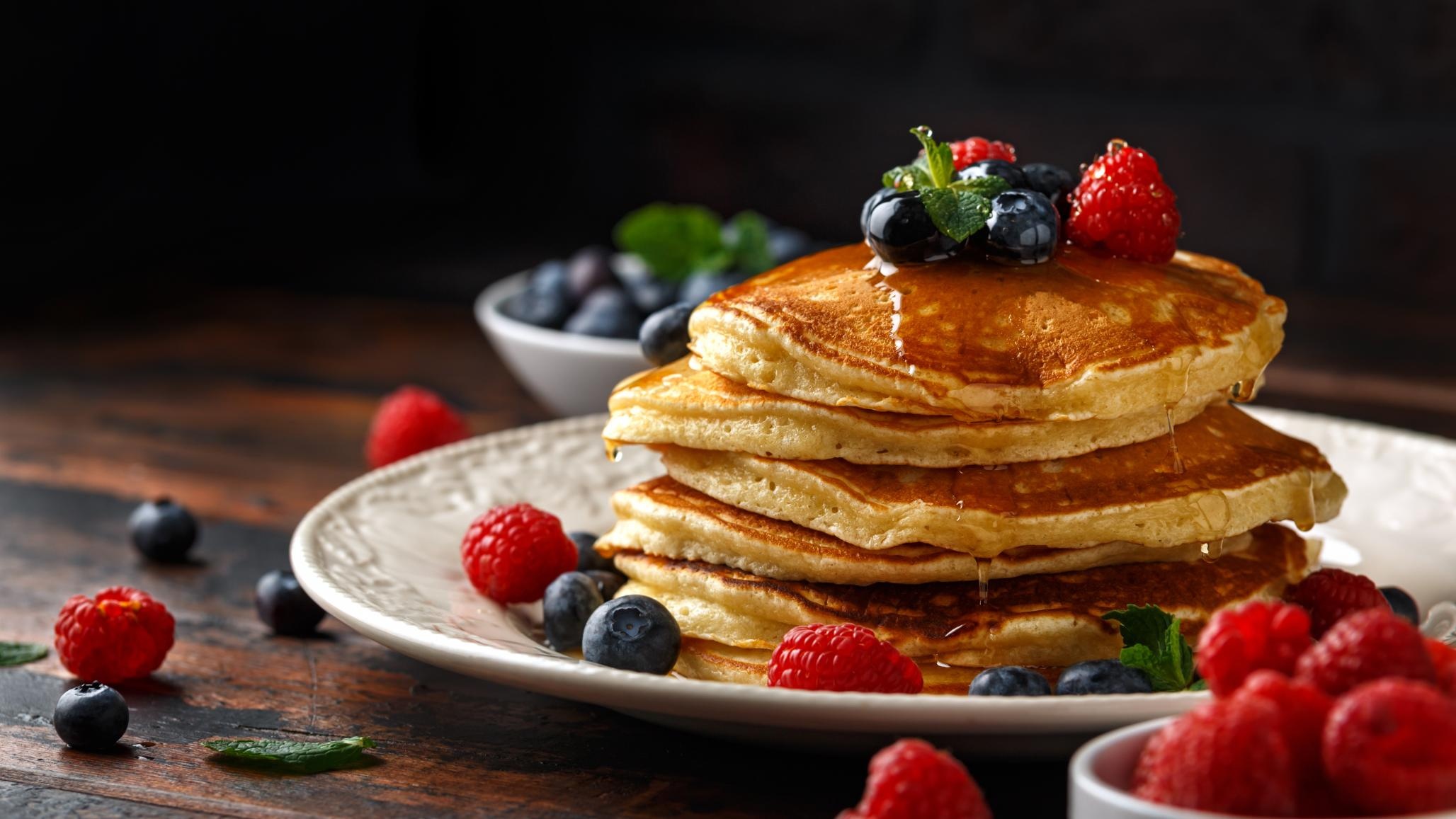 Delicious pancakes, CNN travel, Mouthwatering treat, Culinary delight, 2060x1160 HD Desktop