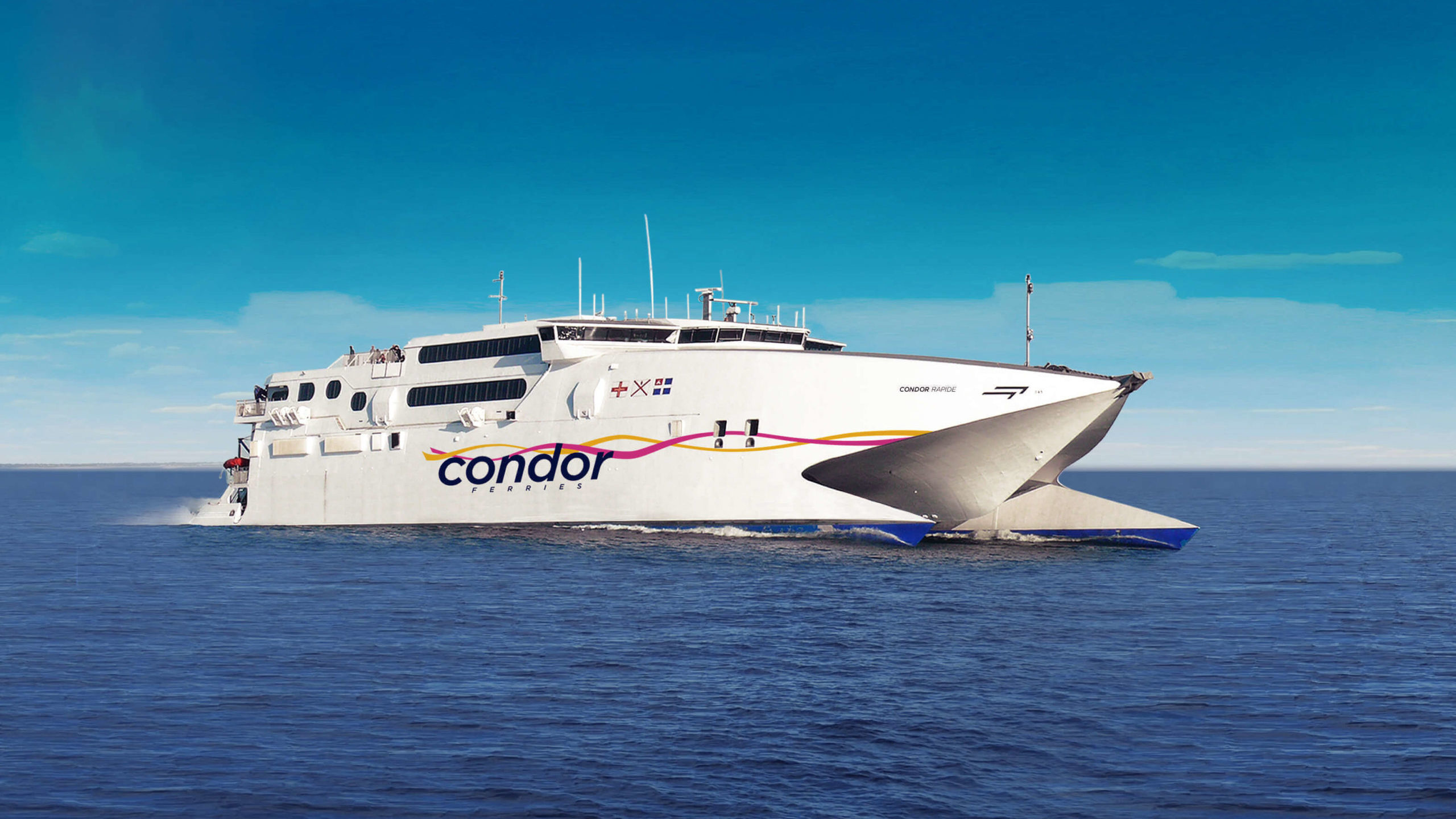 Condor passenger, St Malo sailings, Channel Eye news, Weekend getaway, 2560x1440 HD Desktop