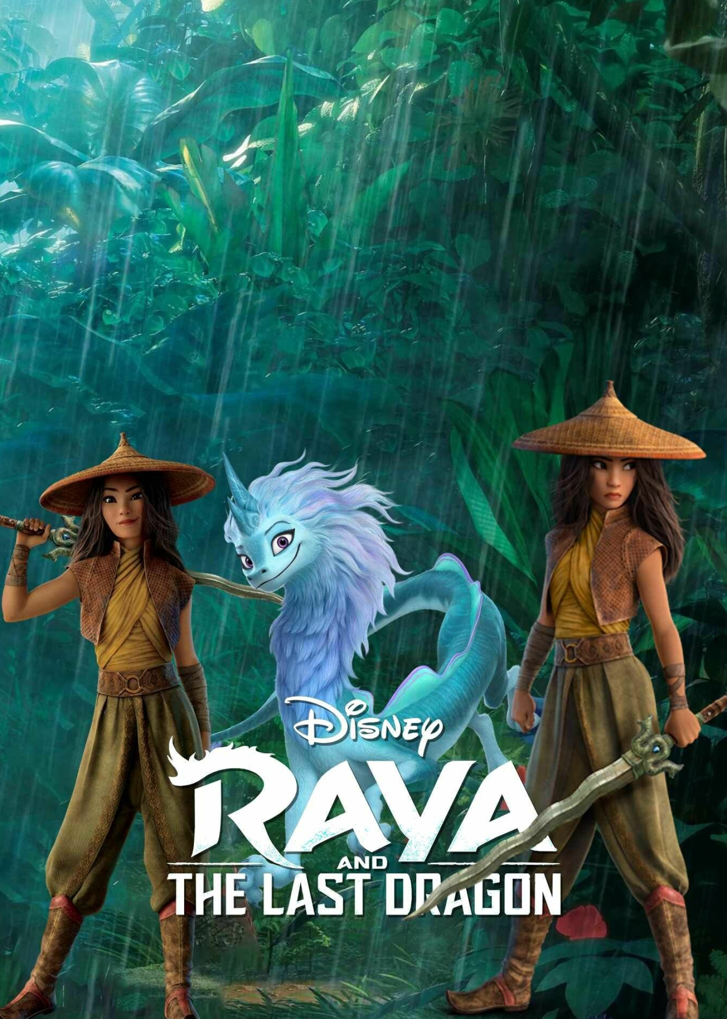 Raya and the Last Dragon, Disney Raya birthday invitation, Sisu and Tuk Tuk, 1500x2100 HD Phone