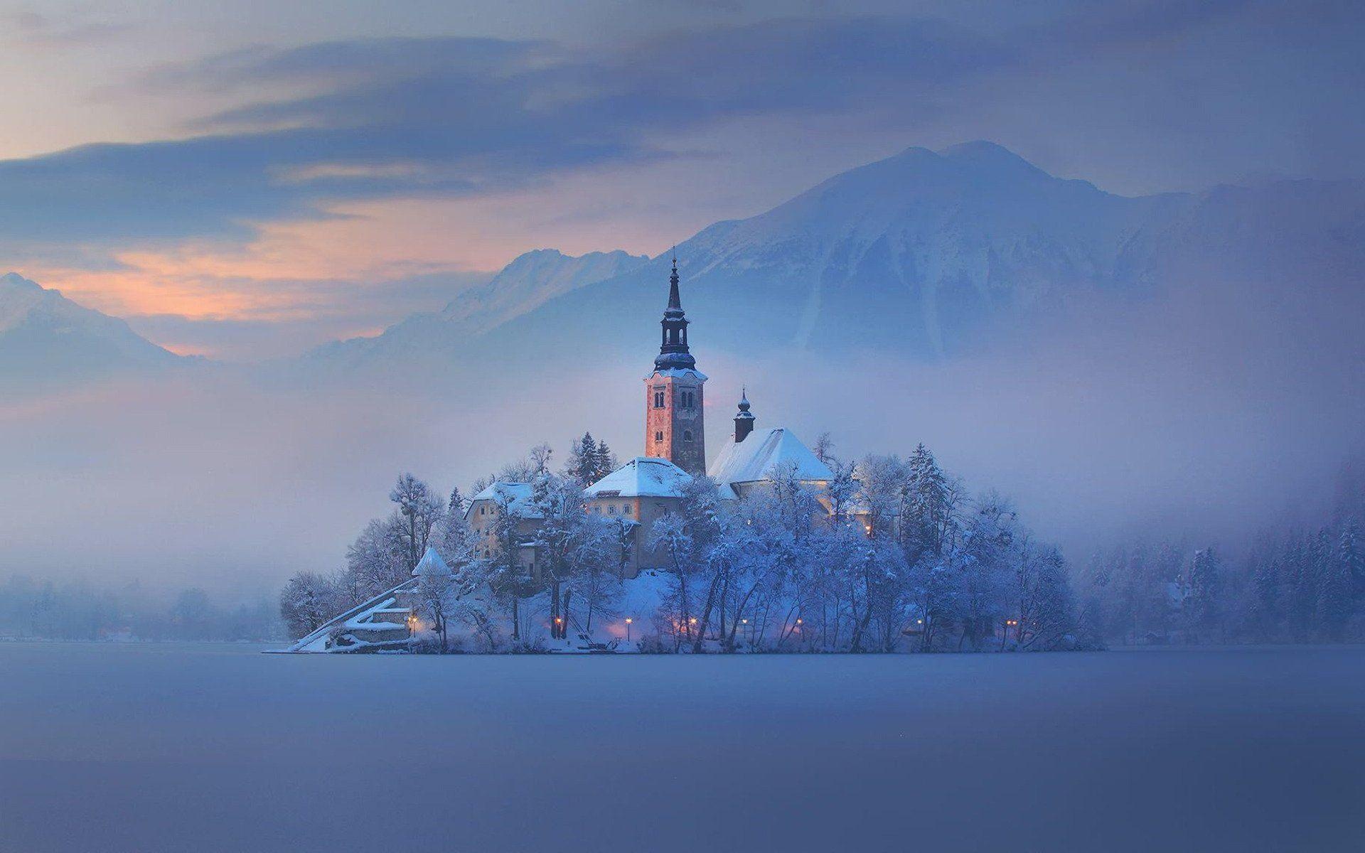 Lake Bled, Slovenia, Wallpapers, 1920x1200 HD Desktop