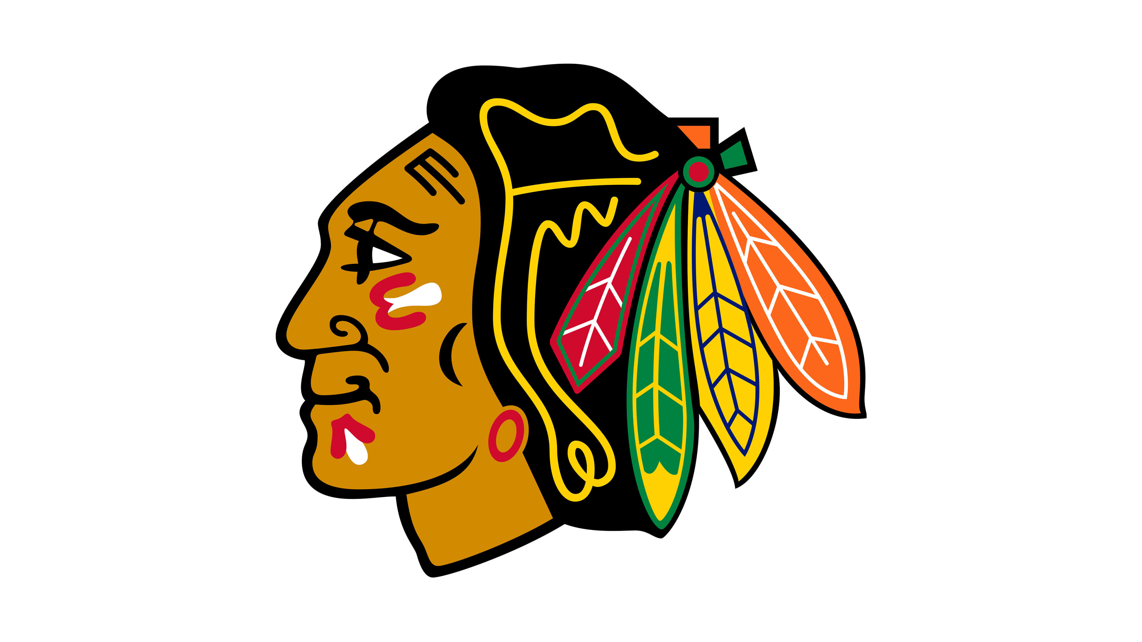 Logo, Chicago Blackhawks Wallpaper, 3840x2160 4K Desktop