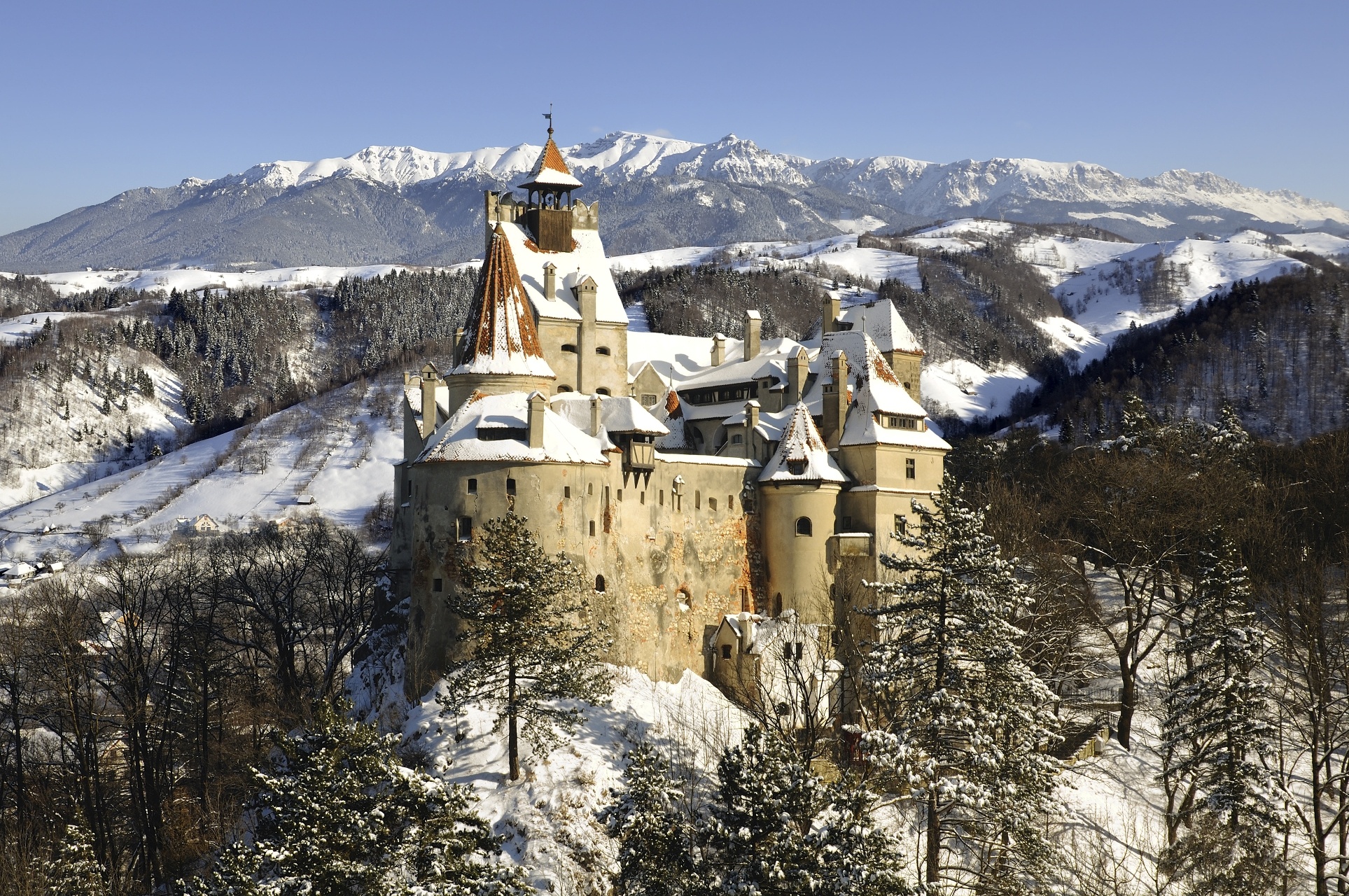 Bran Castle, Visiting, 7 Days, Abroad, 1930x1280 HD Desktop