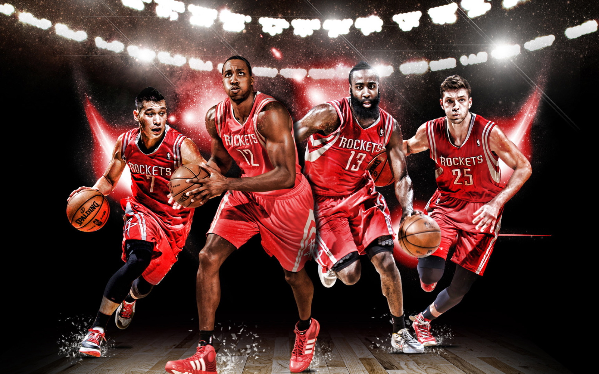 Free download, Houston Rockets, NBA, Basketball, 1920x1200 HD Desktop