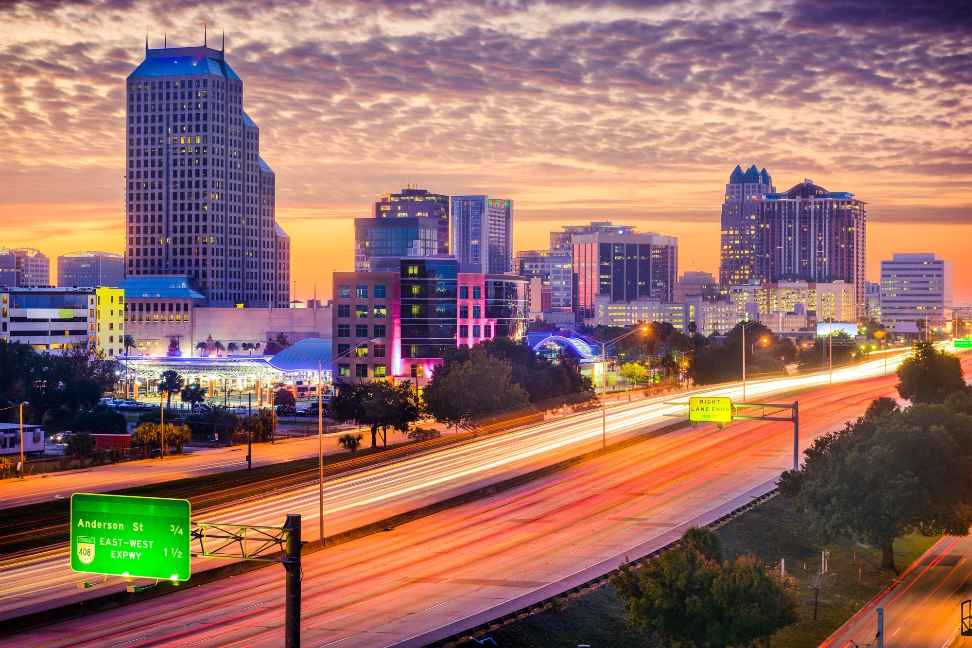 Orlando skyline, Central Florida, Moving services, Cento Moving, 2000x1340 HD Desktop