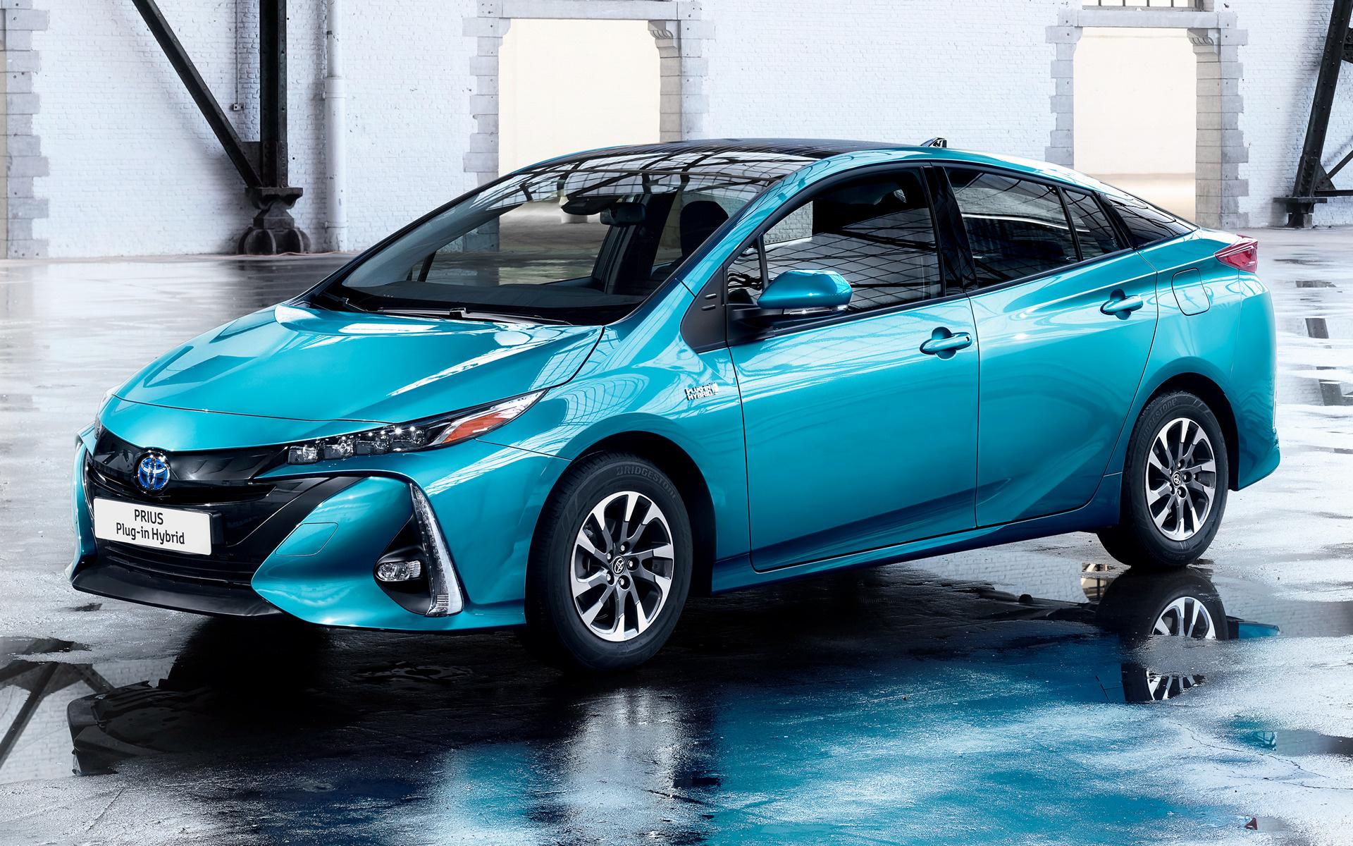 Toyota Prius, Plug-in hybrid model, Free download, High-quality wallpapers, 1920x1200 HD Desktop