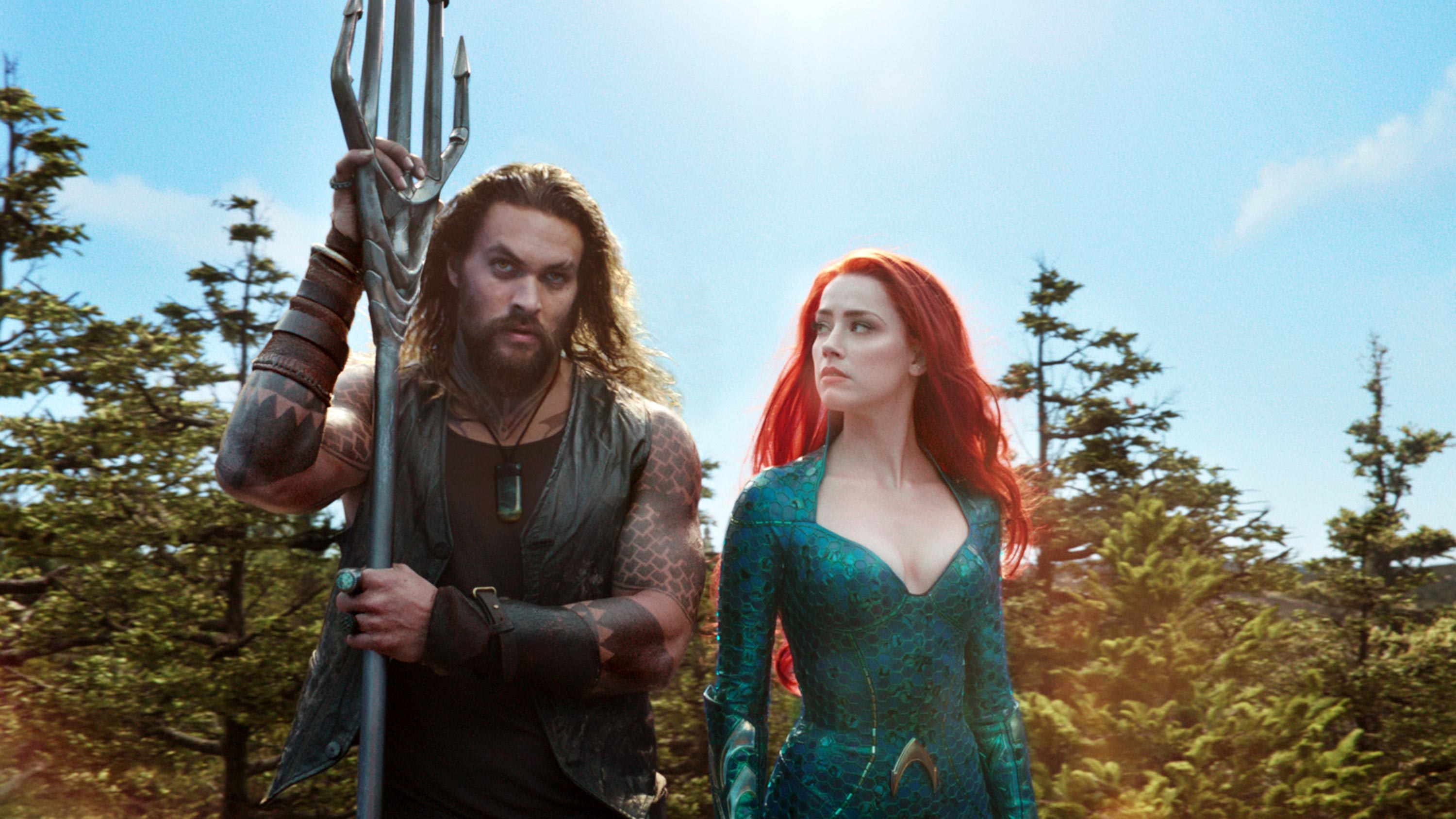 Mera and Aquaman, Movie-inspired artwork, High-definition wallpapers, Cinematic experience, 3000x1690 HD Desktop