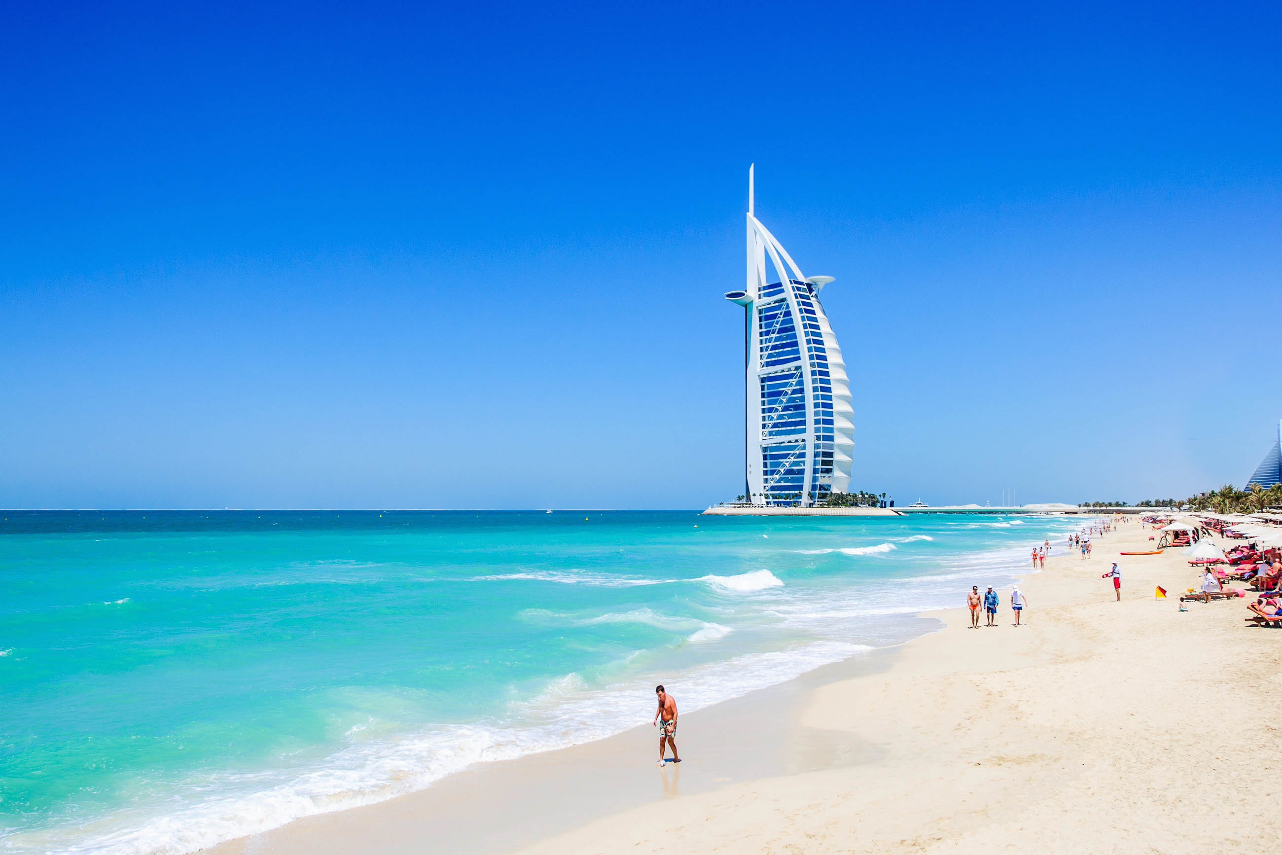 Burj al Arab Hotel, Dubai's icon, Arabian Peninsula retreat, Exquisite architecture, 2600x1740 HD Desktop