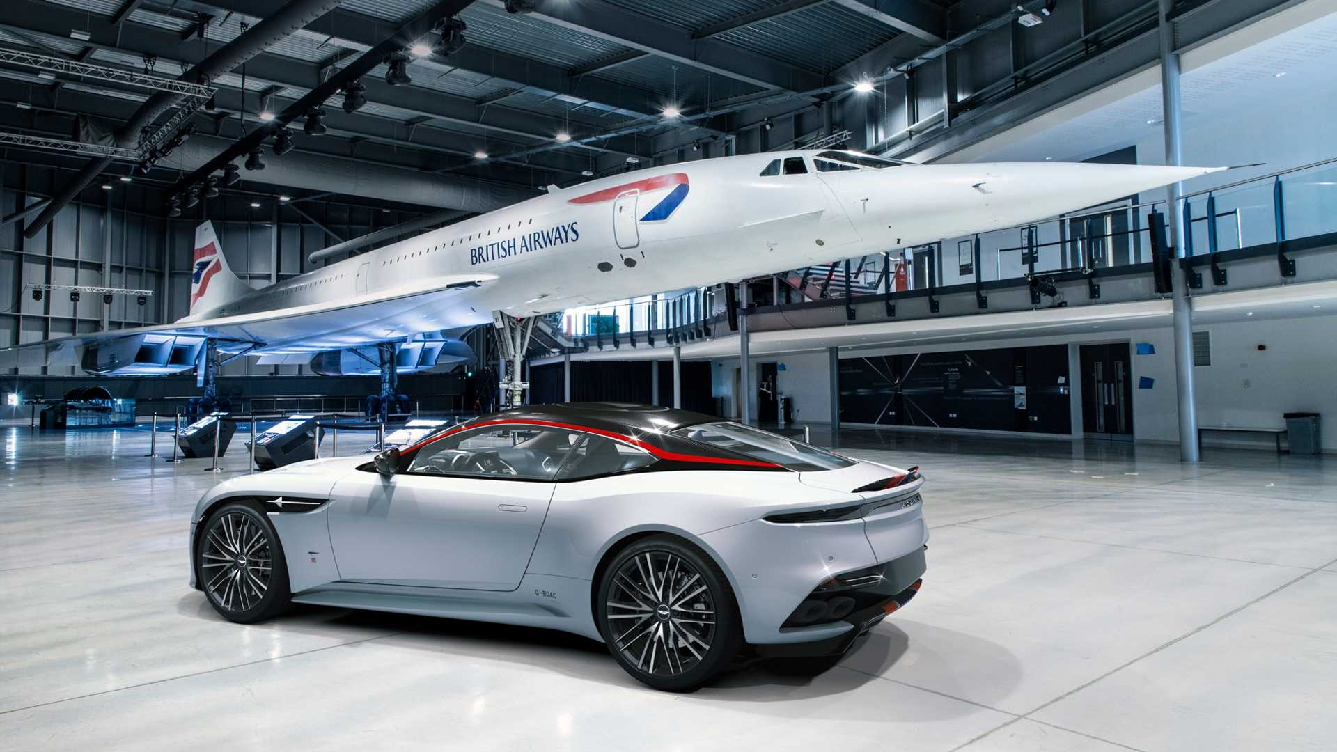 Aston Martin DBS, Concorde edition, Speed celebration, 1920x1080 Full HD Desktop