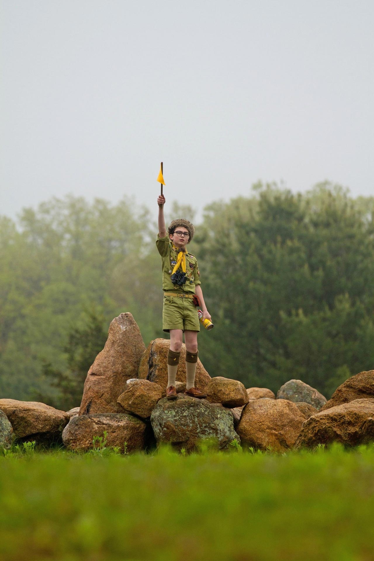 Moonrise Kingdom, Adventure film, Wes Anderson, Quirky backdrop, 1280x1920 HD Phone
