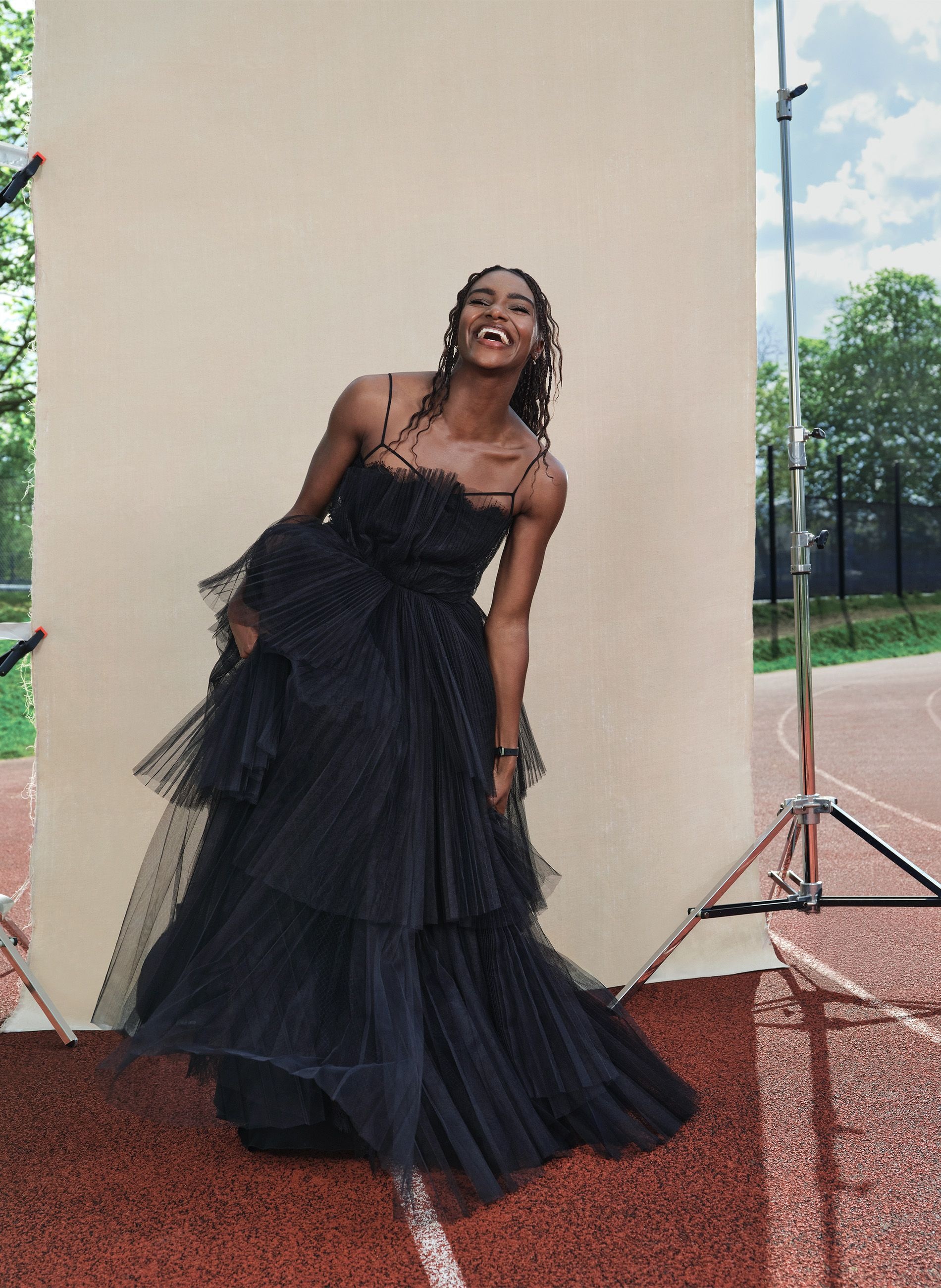 Harper's Bazaar 2022, Dina Asher-Smith Wallpaper, 1900x2600 HD Phone