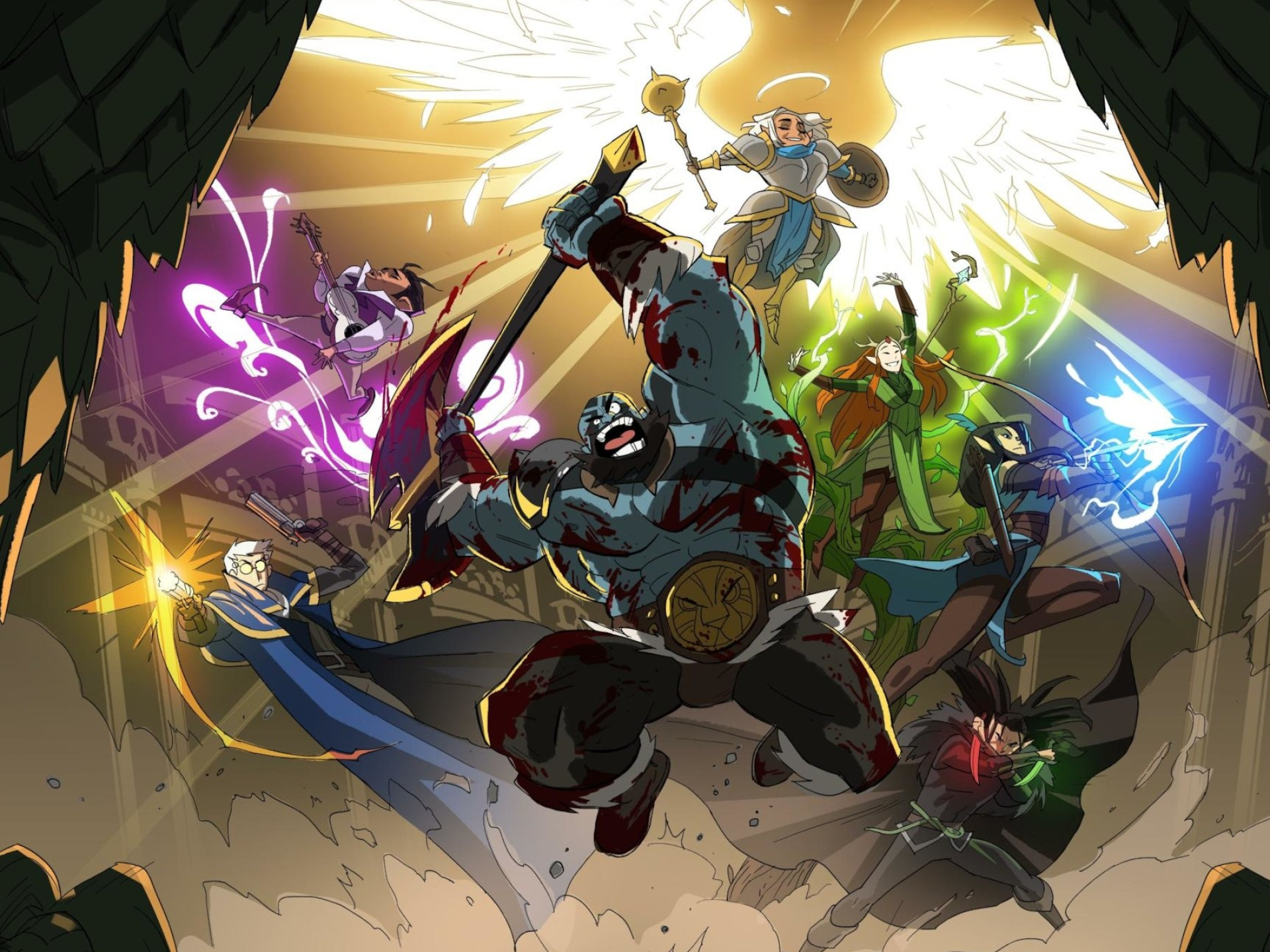 The Legend of Vox Machina, Epic wallpaper, Animated series, Adventure awaits, 1920x1440 HD Desktop