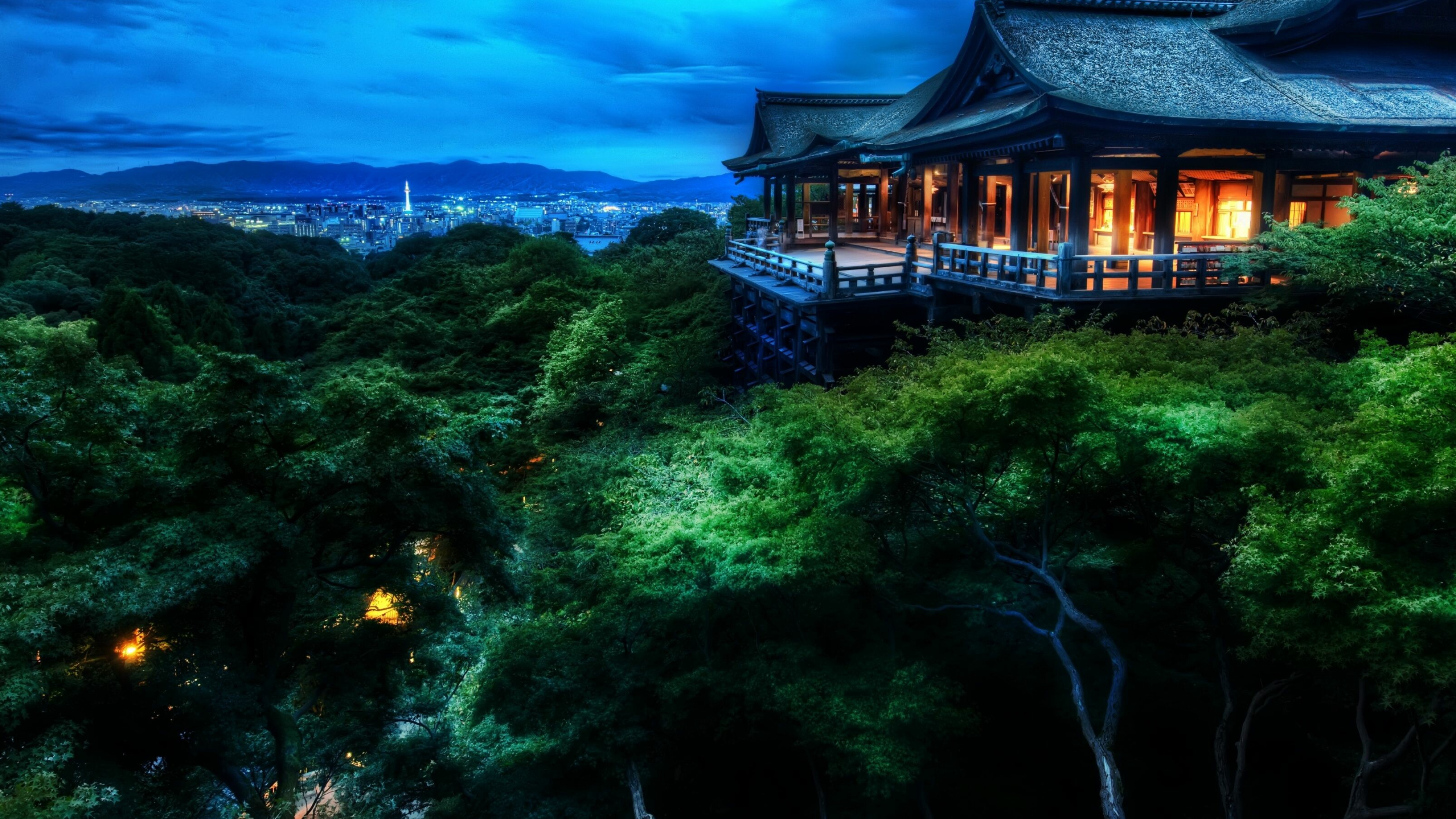Kiyomizu Temple, Japan Wallpaper, 3560x2000 HD Desktop