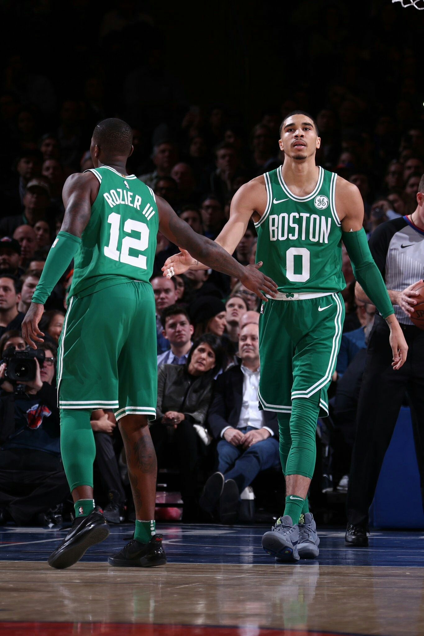 Terry Rozier, Young and hungry duo, Terry Rozier and Jayson Tatum, Celtics' potential, 1370x2050 HD Phone