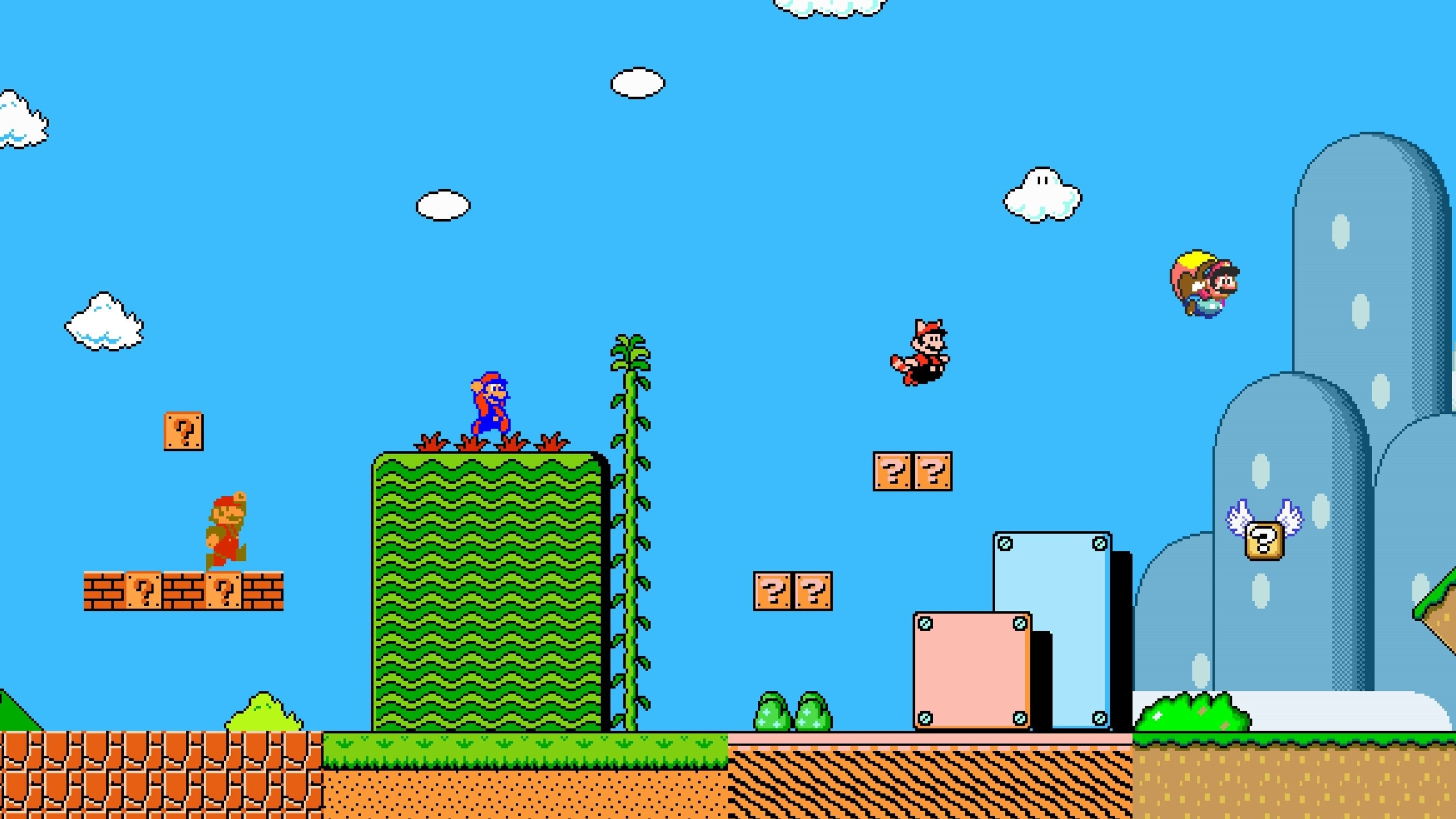 Mario Bros, Mario Wallpaper, 3840x2160 4K Desktop