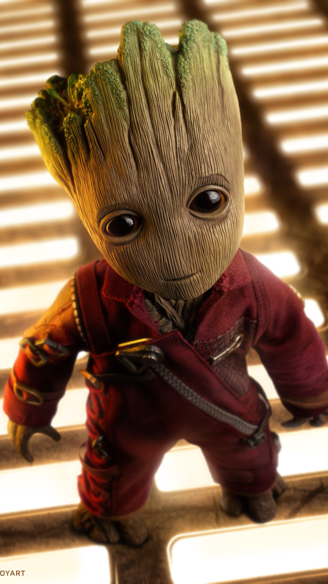 Guardians Of The Galaxy 2, Groot Wallpaper, 1080x1920 Full HD Phone