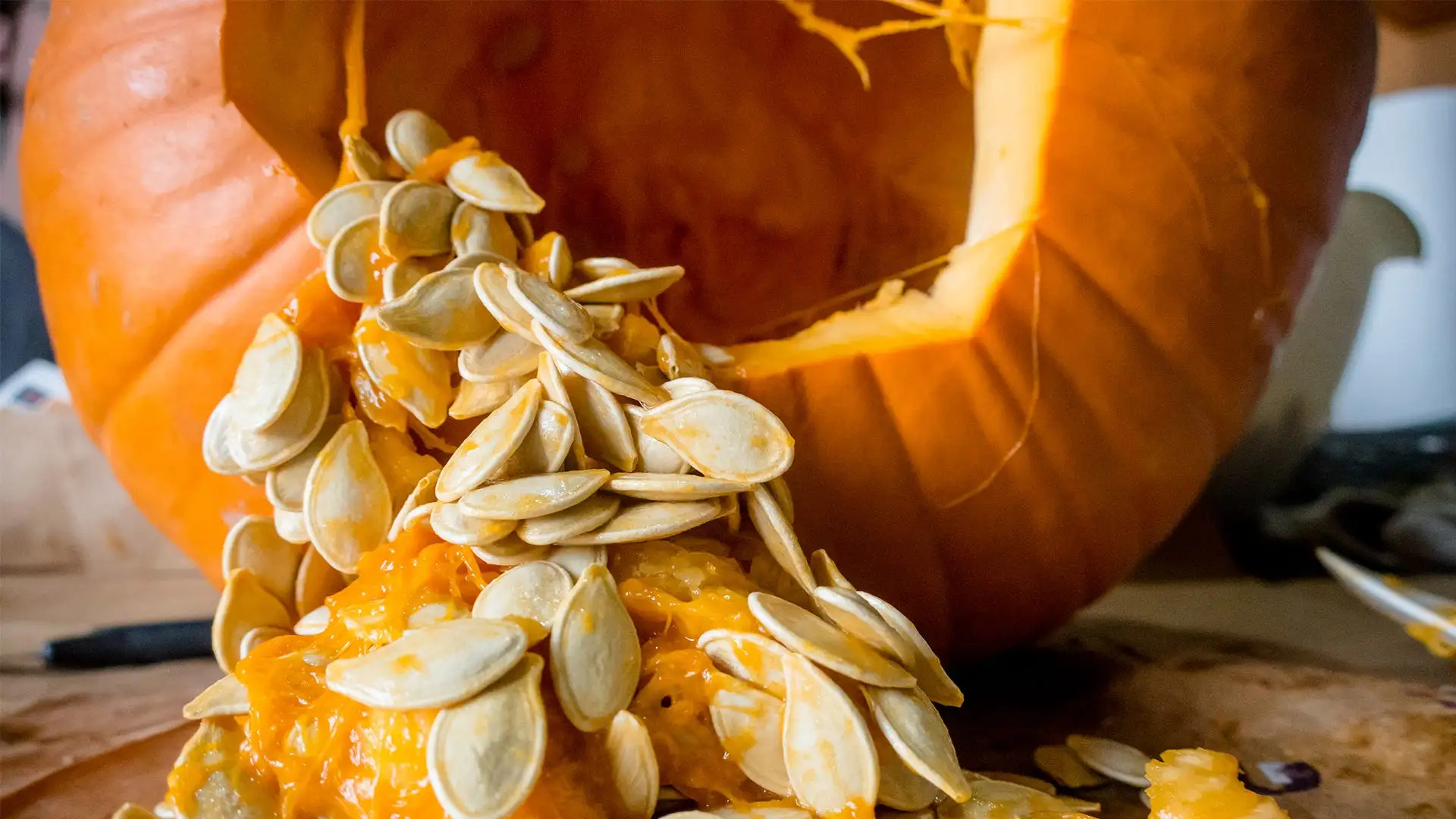 Alert for pumpkin seeds, Harmful for certain people, Health precautions, Allergy risk, 1920x1080 Full HD Desktop