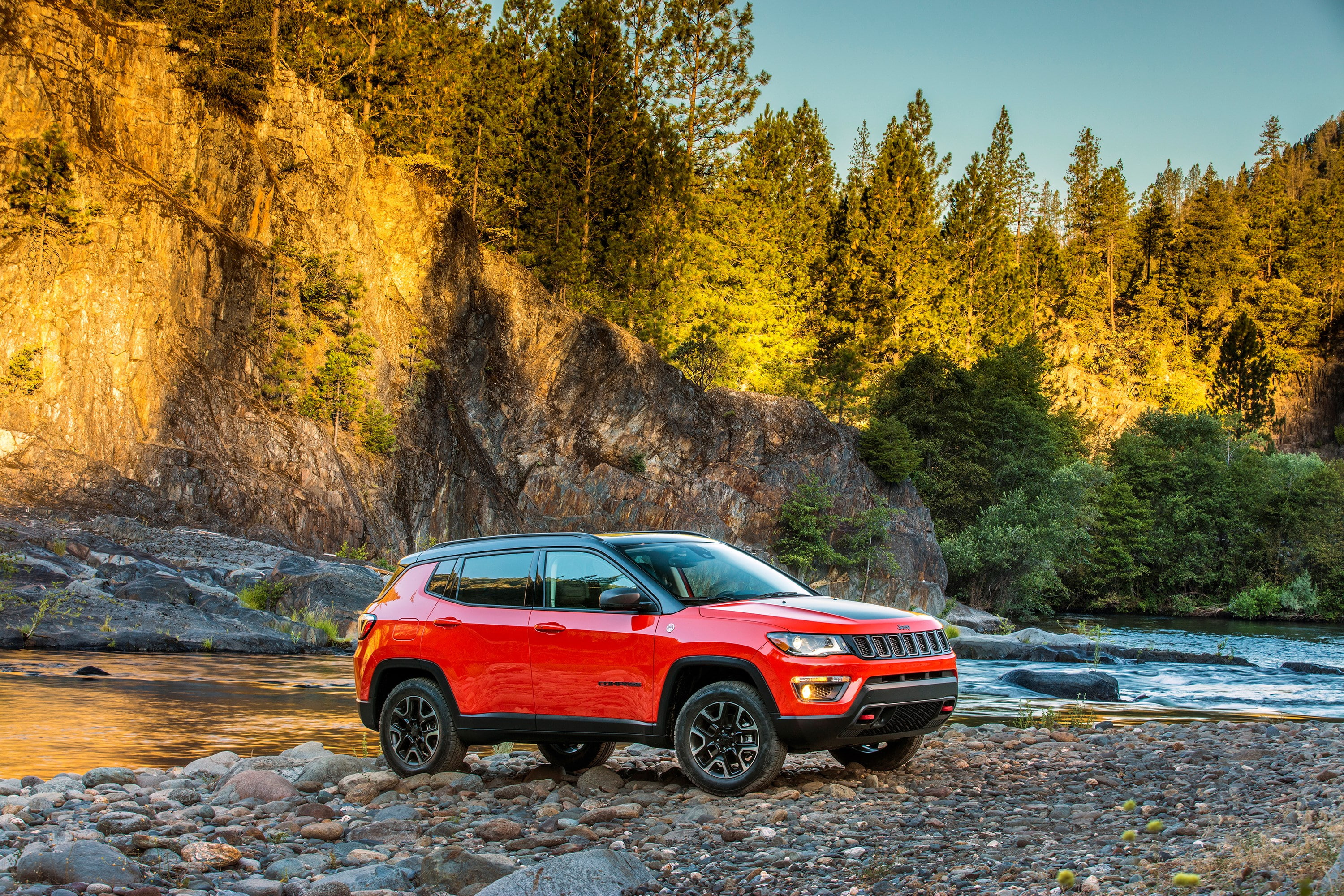 Jeep Cherokee, Trailhawk edition, Off-road prowess, Enhanced durability, 3000x2000 HD Desktop