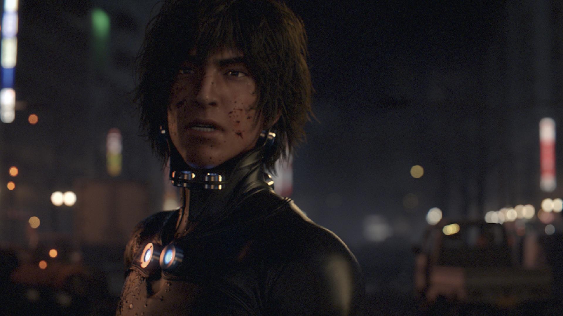 Gantz, Gantz O movie, Gripping visuals, Cyberpunk aesthetic, 1920x1080 Full HD Desktop