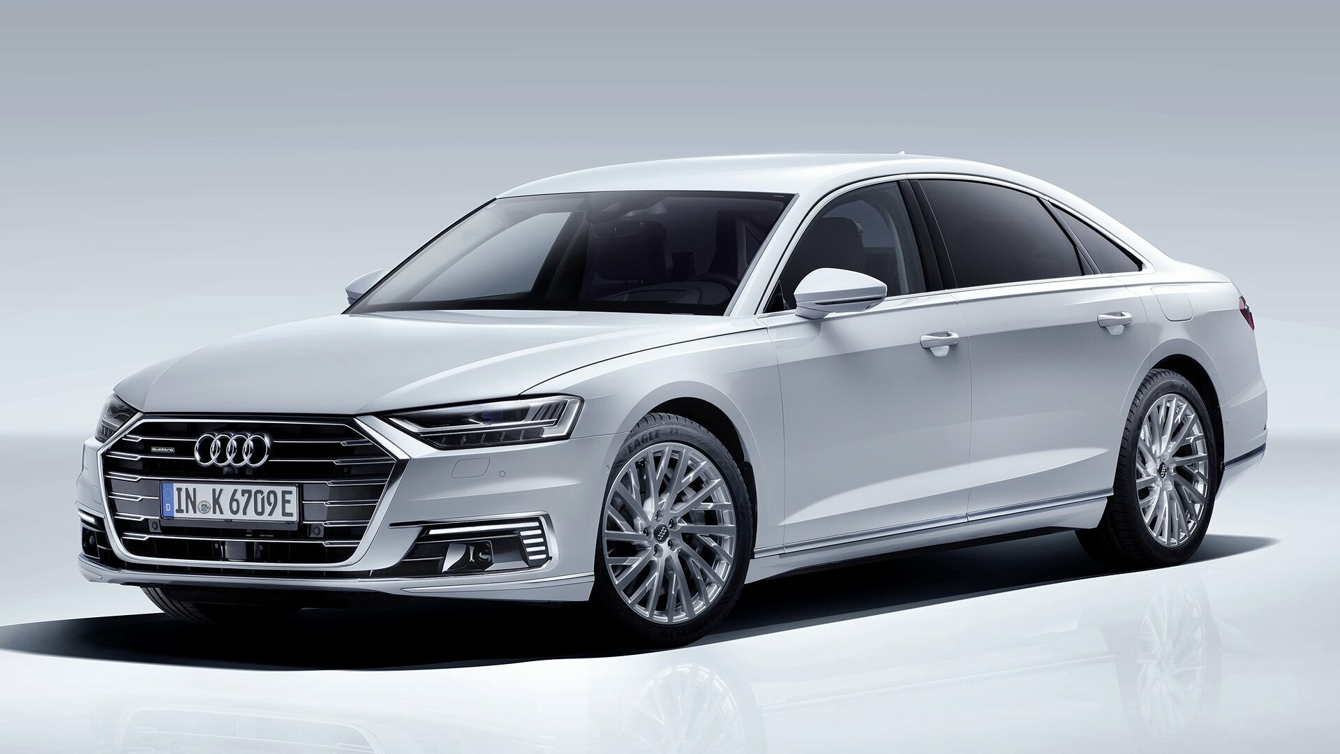 Audi A8 plug-in hybrid, High-definition beauty, Eco-friendly luxury, Automotive excellence, 1920x1080 Full HD Desktop