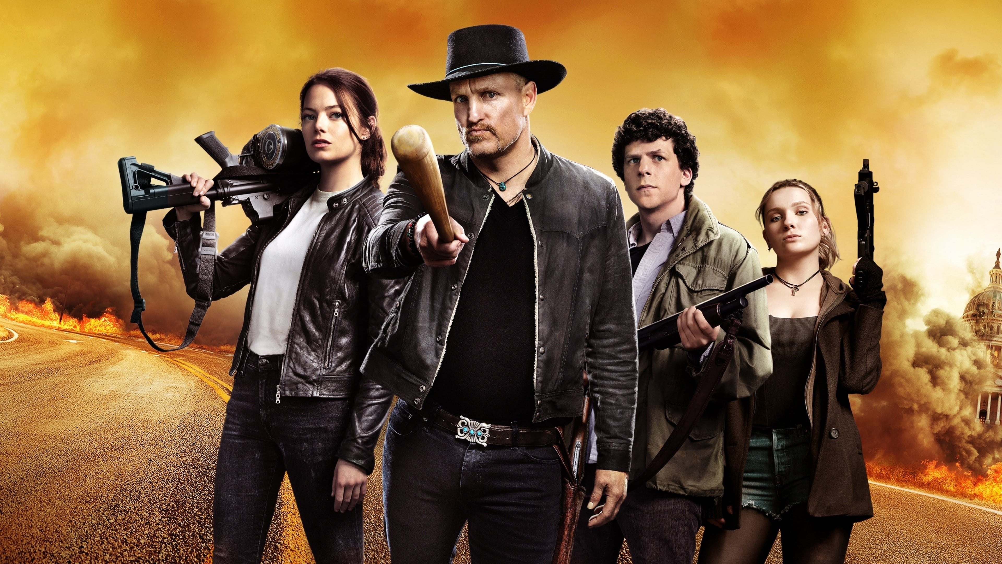 Zombieland: Double Tap, Zombieland Wallpaper, 3840x2160 4K Desktop