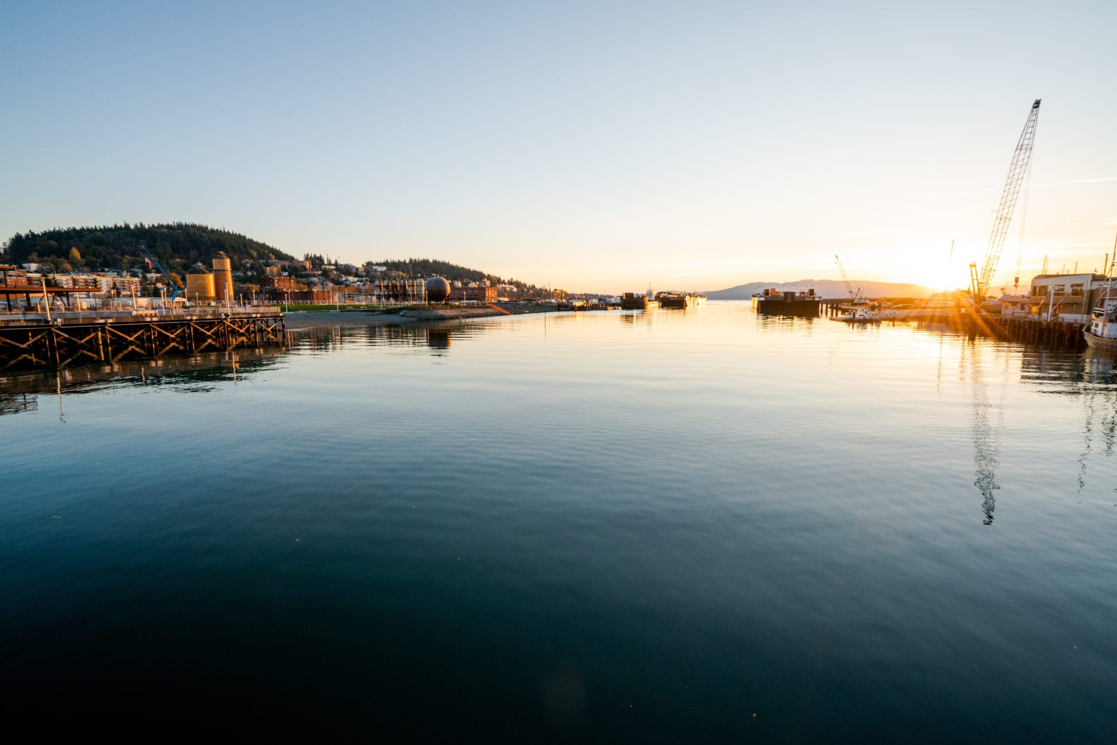 Lummi Island landmark, Bellingham waterfront, Waypoint Park, New beach, 2200x1470 HD Desktop