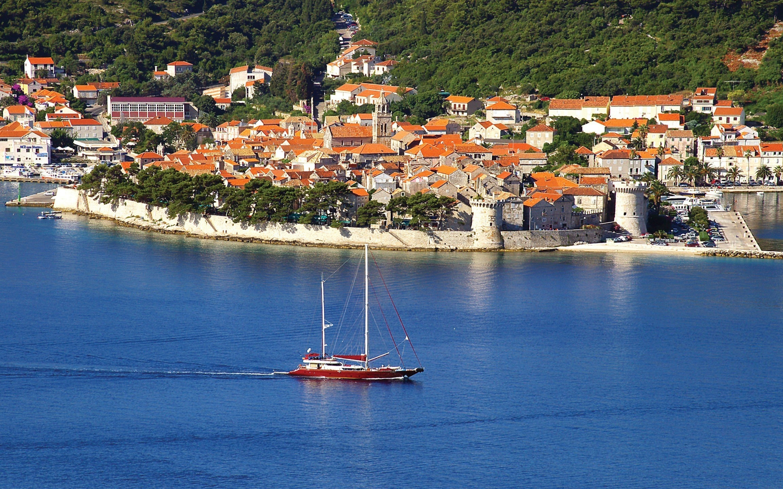 Korcula, Wallpaper world, Stunning images, Mesmerizing beauty, 2560x1600 HD Desktop