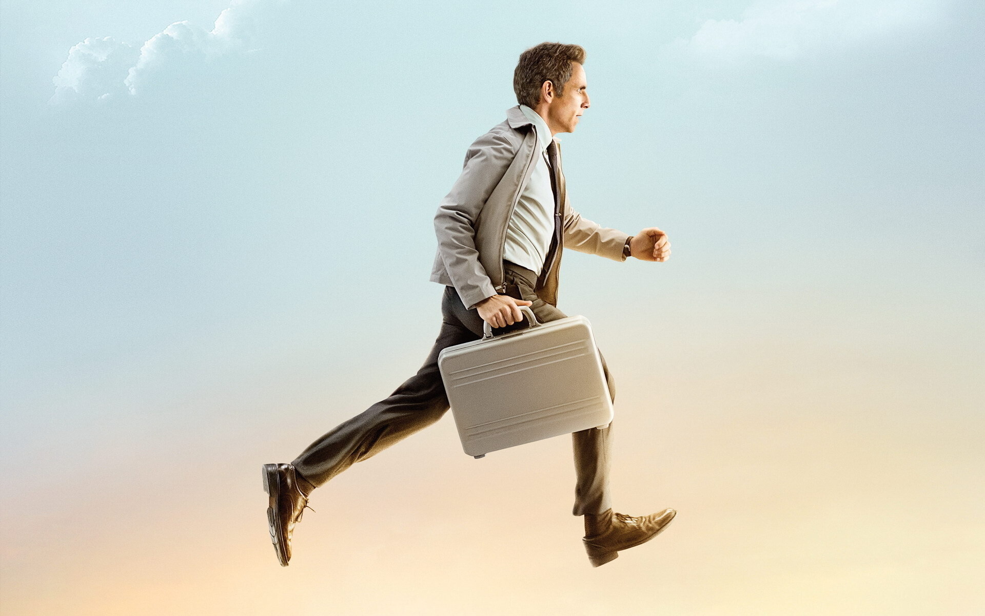 The Secret Life of Walter Mitty, Actor Ben Stiller, Suitcase wallpaper, Adventure aesthetics, 1920x1200 HD Desktop