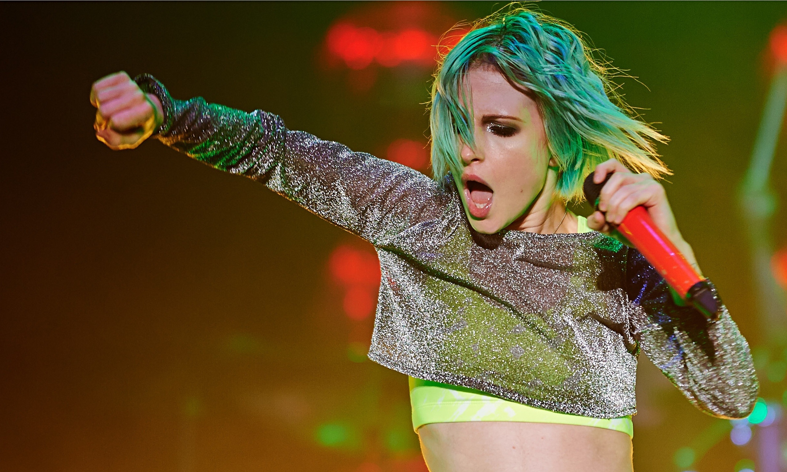 Leeds Festival, Hayley Williams Wallpaper, 2560x1540 HD Desktop