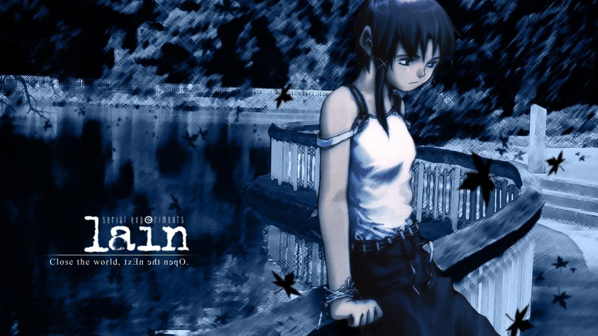 Serial Experiments Lain, Cyberpunk horror, Sci-fi drama, HD wallpapers, 1920x1080 Full HD Desktop