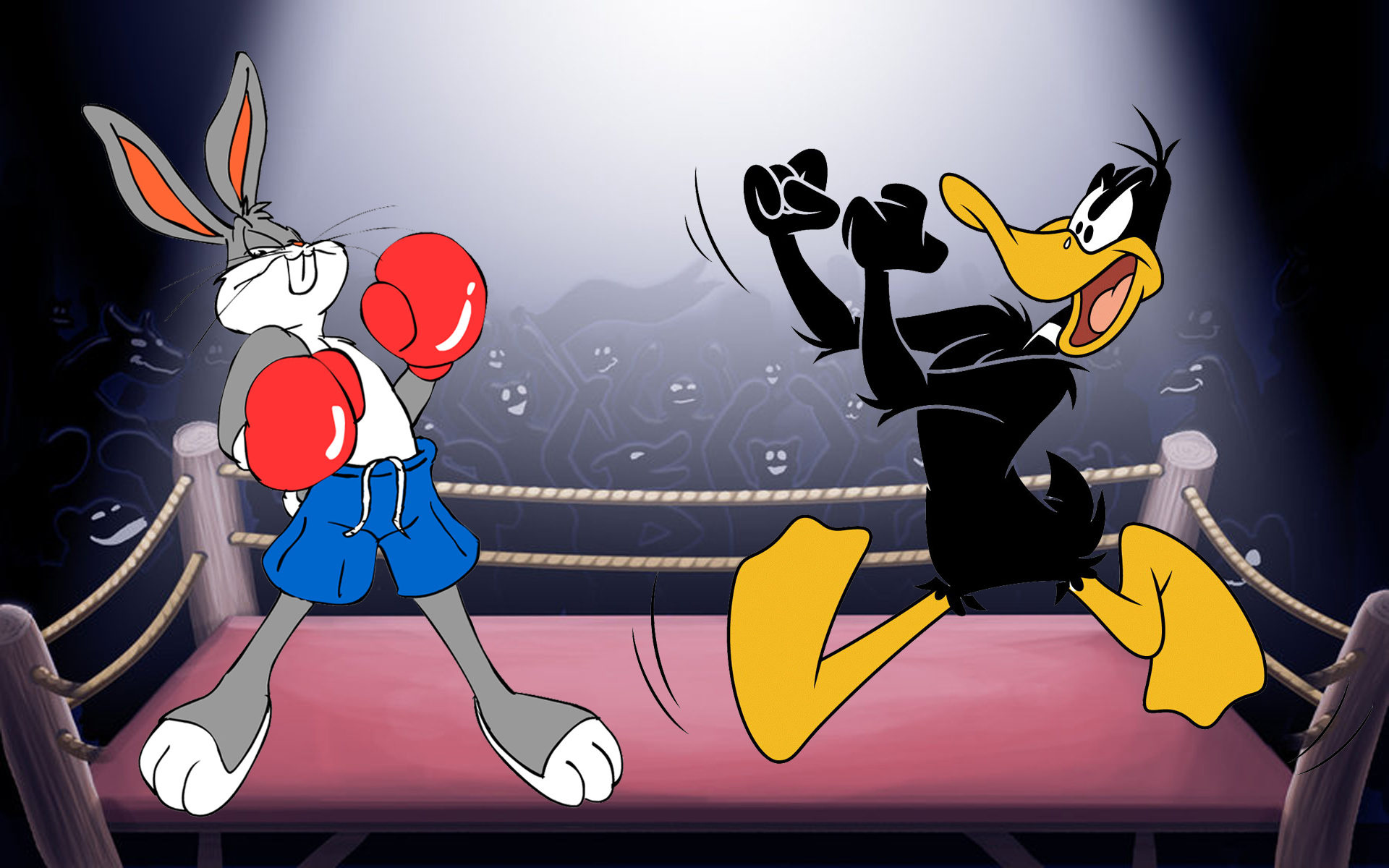 Looney Tunes, Bugs Bunny, Daffy Duck, Cartoon characters, 1920x1200 HD Desktop