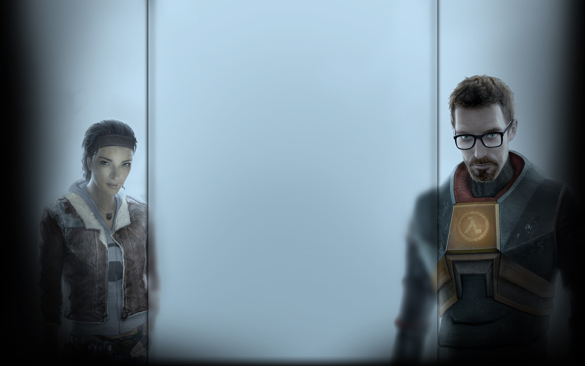 Half-Life 2, Steam community market, Gordon & Alyx, Profile background, 1920x1200 HD Desktop