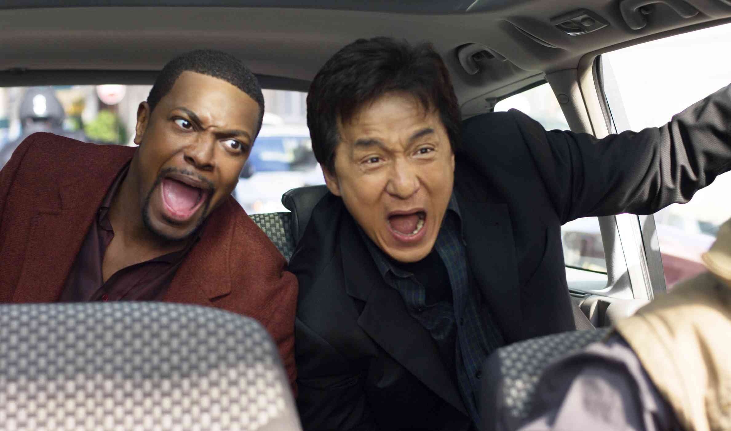 Rush Hour, Fast-paced comedy, Martial arts mayhem, International intrigue, 2380x1410 HD Desktop