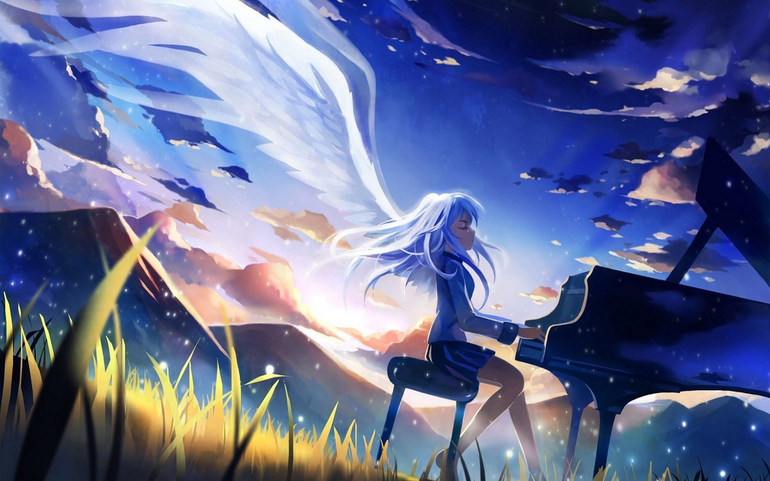 Angel Beats!, Anime, Wallpapers, Backgrounds, 2560x1600 HD Desktop