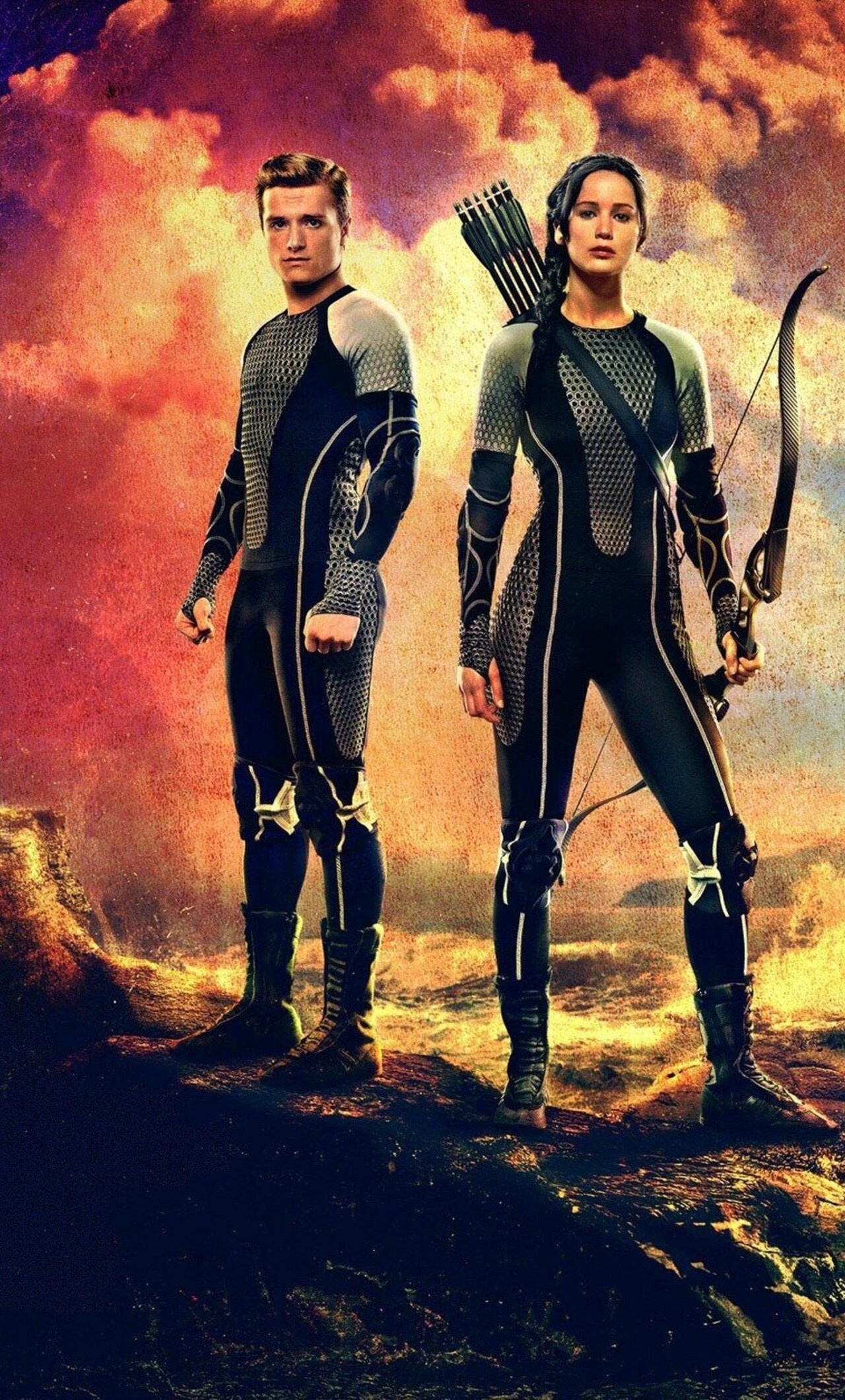 Catching Fire, iPhone 6, HD wallpapers, Hunger Games, 1280x2120 HD Phone