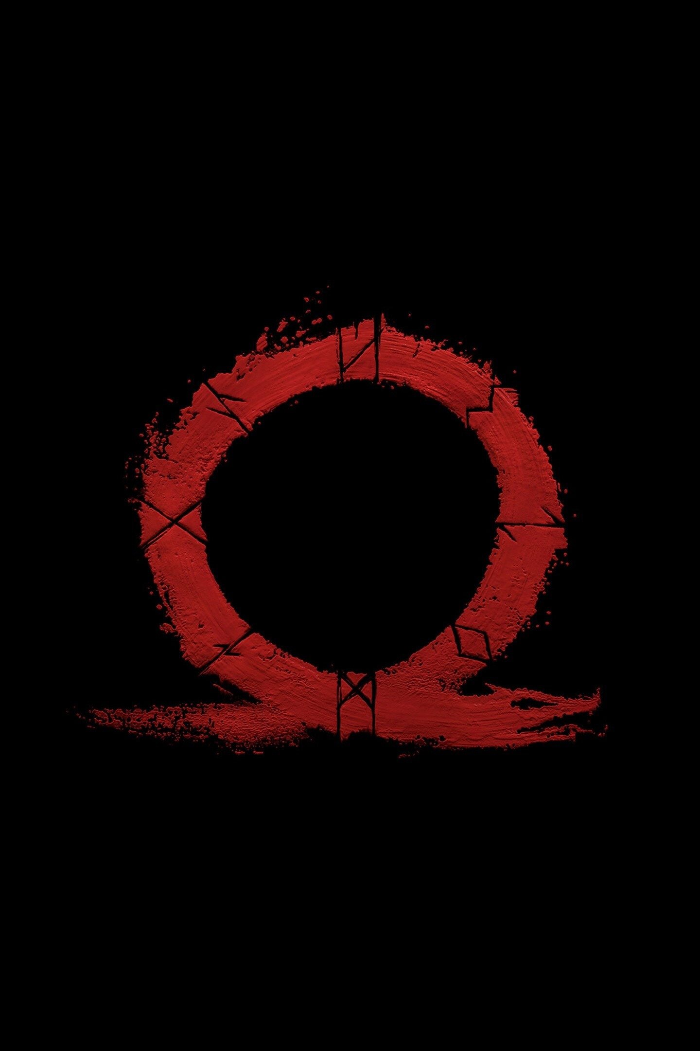 Logo, God of War Wallpaper, 1440x2160 HD Phone