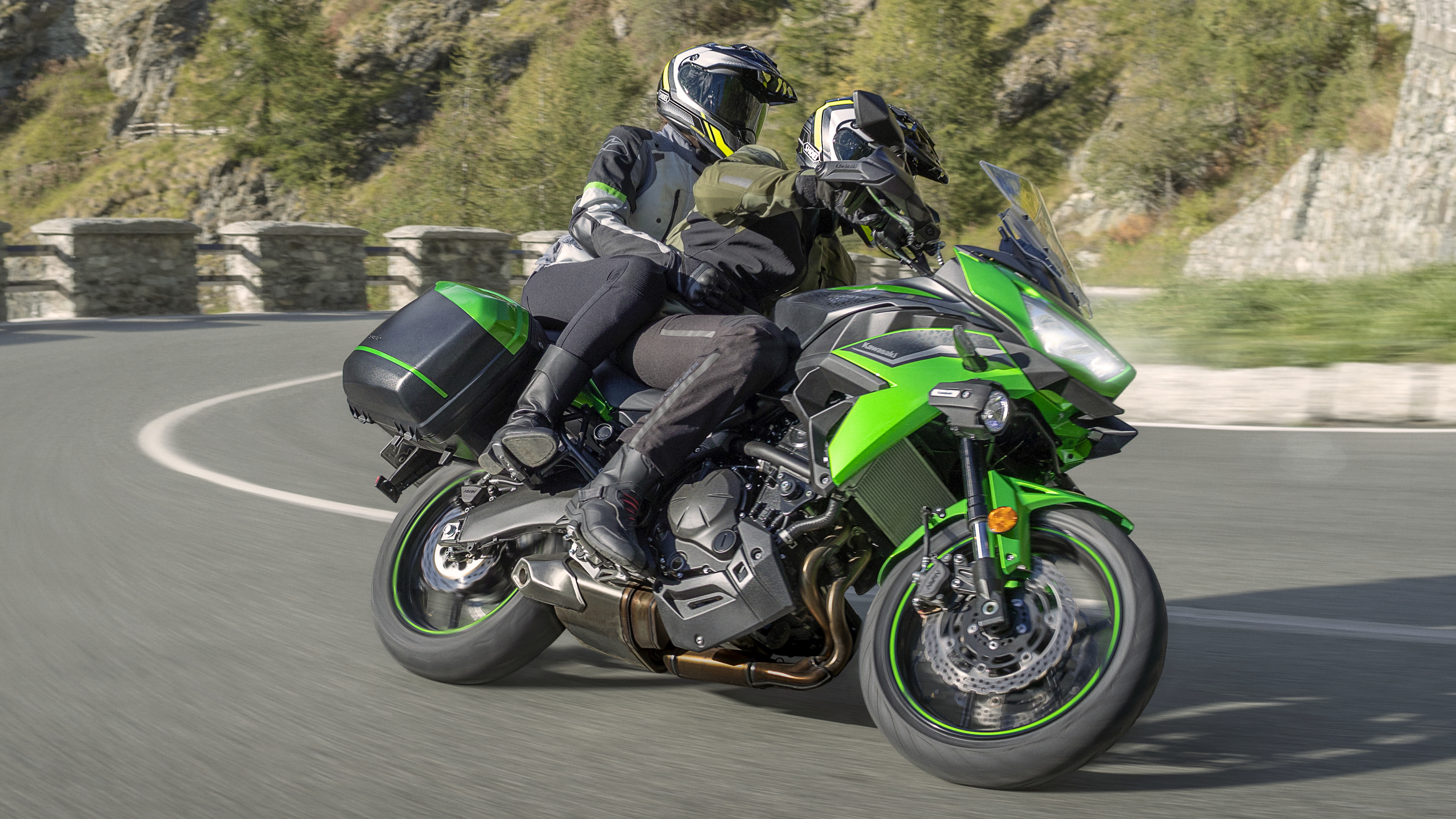 Versys 650 Auto, 2022 Kawasaki Versys, Motorradfotos, Fotogalerien, 3840x2160 4K Desktop