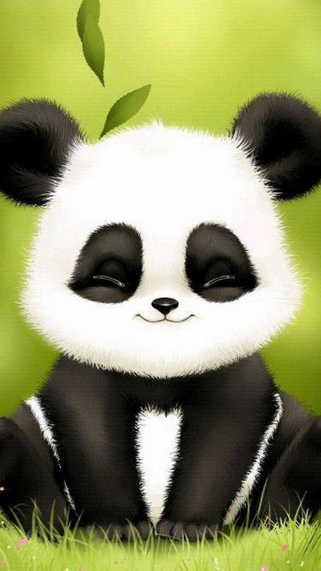 Cute baby pandas, Innocent gaze, Furry cuddles, Mother's love, 1080x1920 Full HD Phone