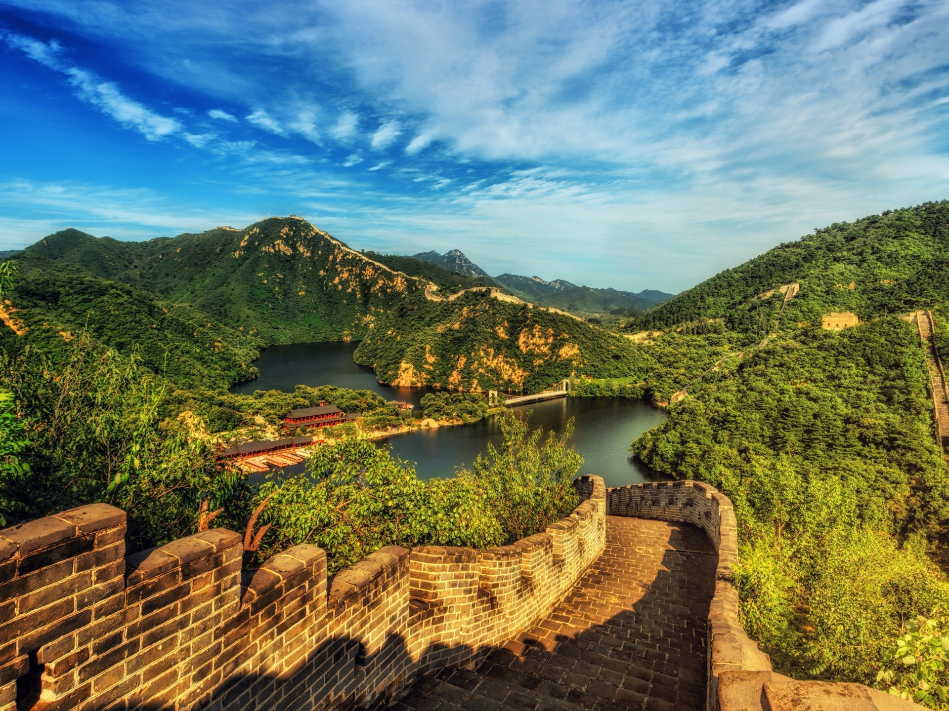 Great Wall of China, Historical place, Beijing, 4K ultra HD, 1920x1440 HD Desktop