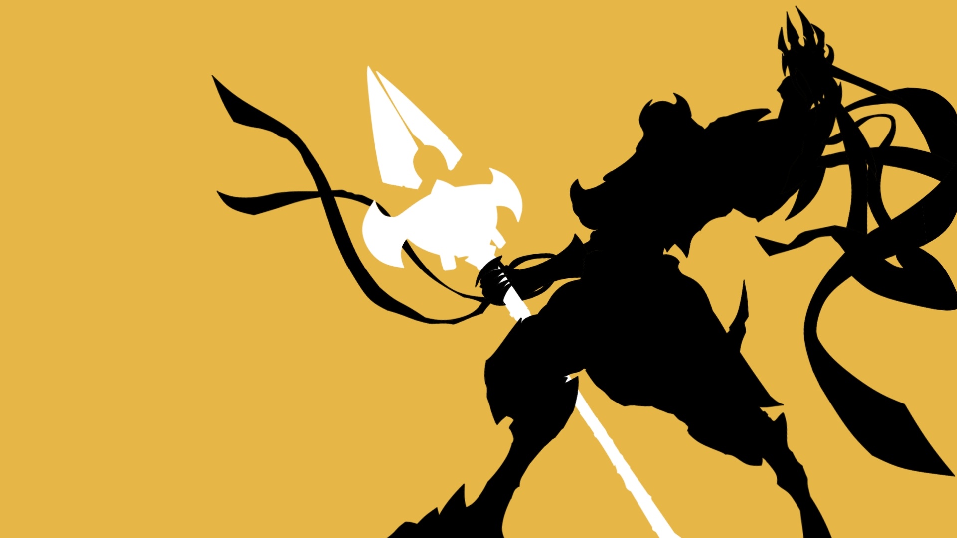 Minimalist League of Legends, Artistic wallpaper, Stylish design, Creative, 1920x1080 Full HD Desktop