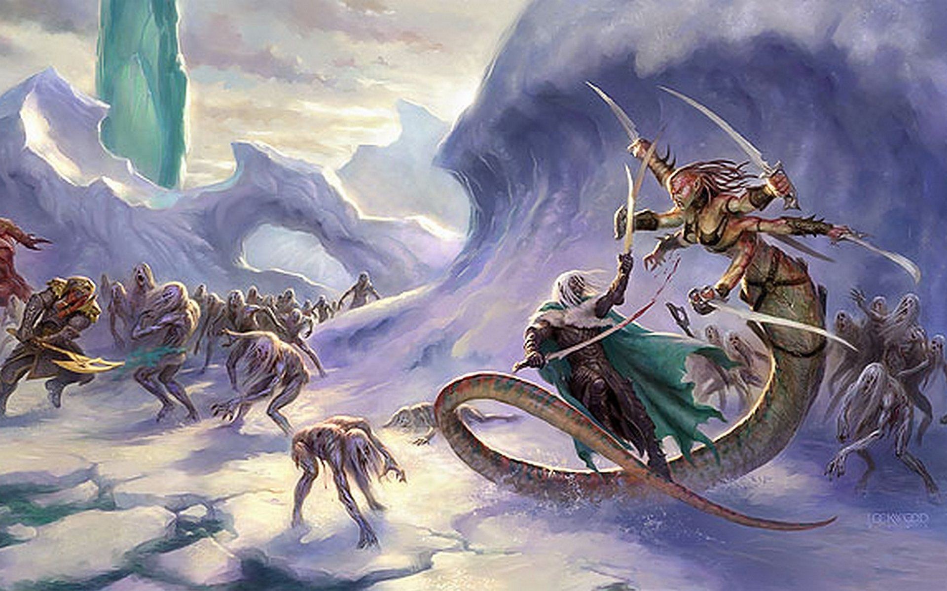 Fantasy world, Dark and brooding, Enchanting visual, Fictional protagonist, 1920x1200 HD Desktop