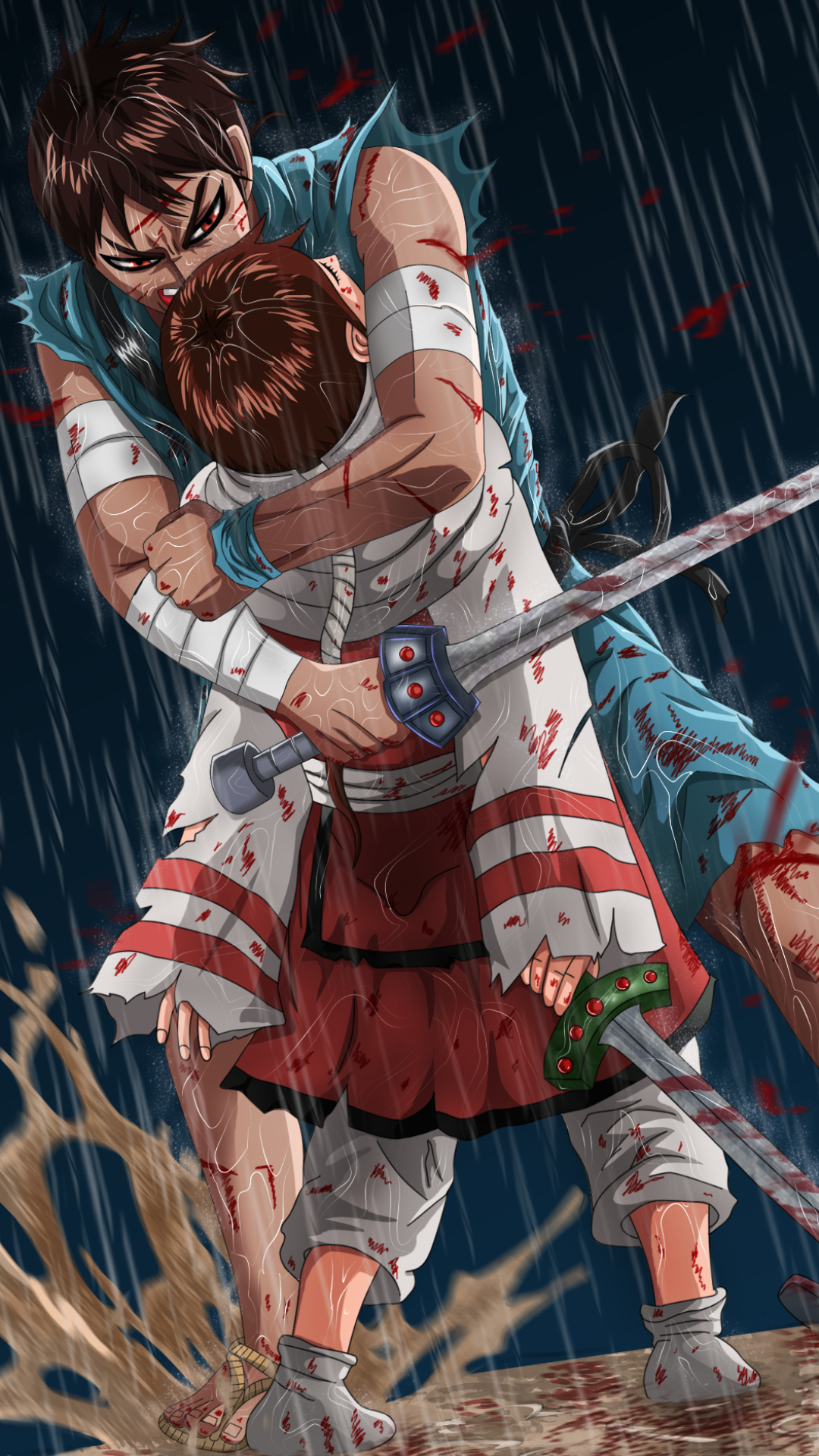 Anime kingdom, Action-packed, Thrilling adventure, Epic battles, 1080x1920 Full HD Phone