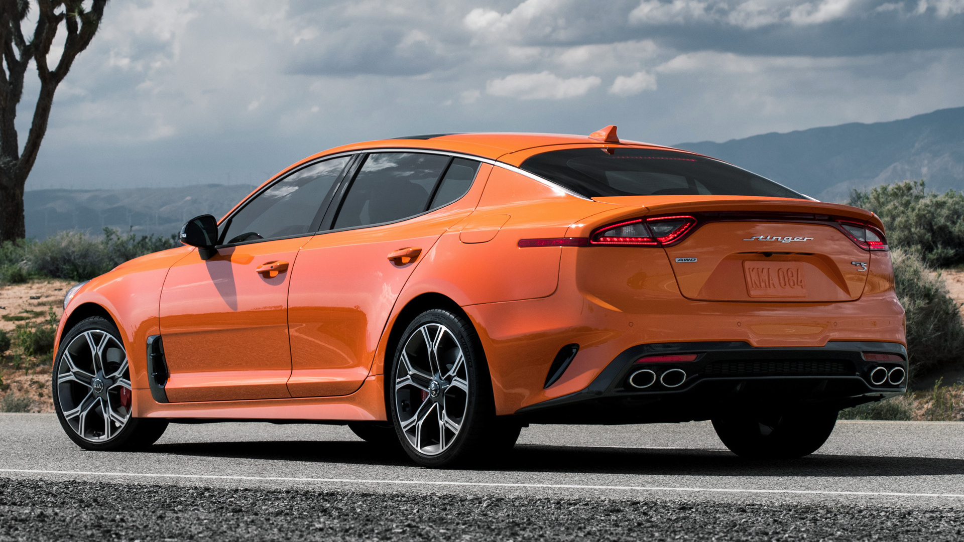 GTS AWD, Kia Stinger Wallpaper, 1920x1080 Full HD Desktop