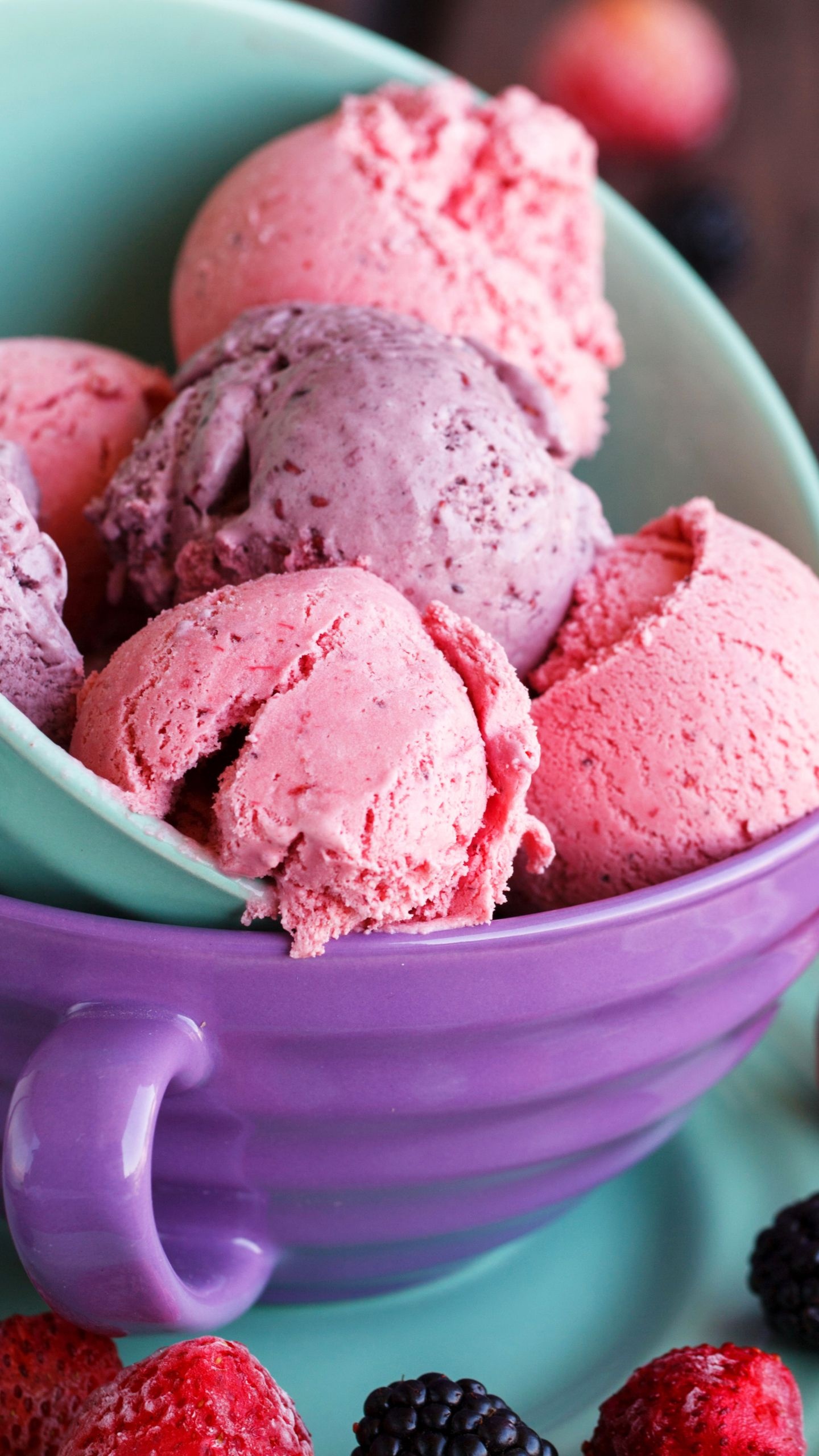 Ice cream iPhone wallpapers, Sweet indulgence, Tempting treat, Sensational flavors, 1440x2560 HD Phone