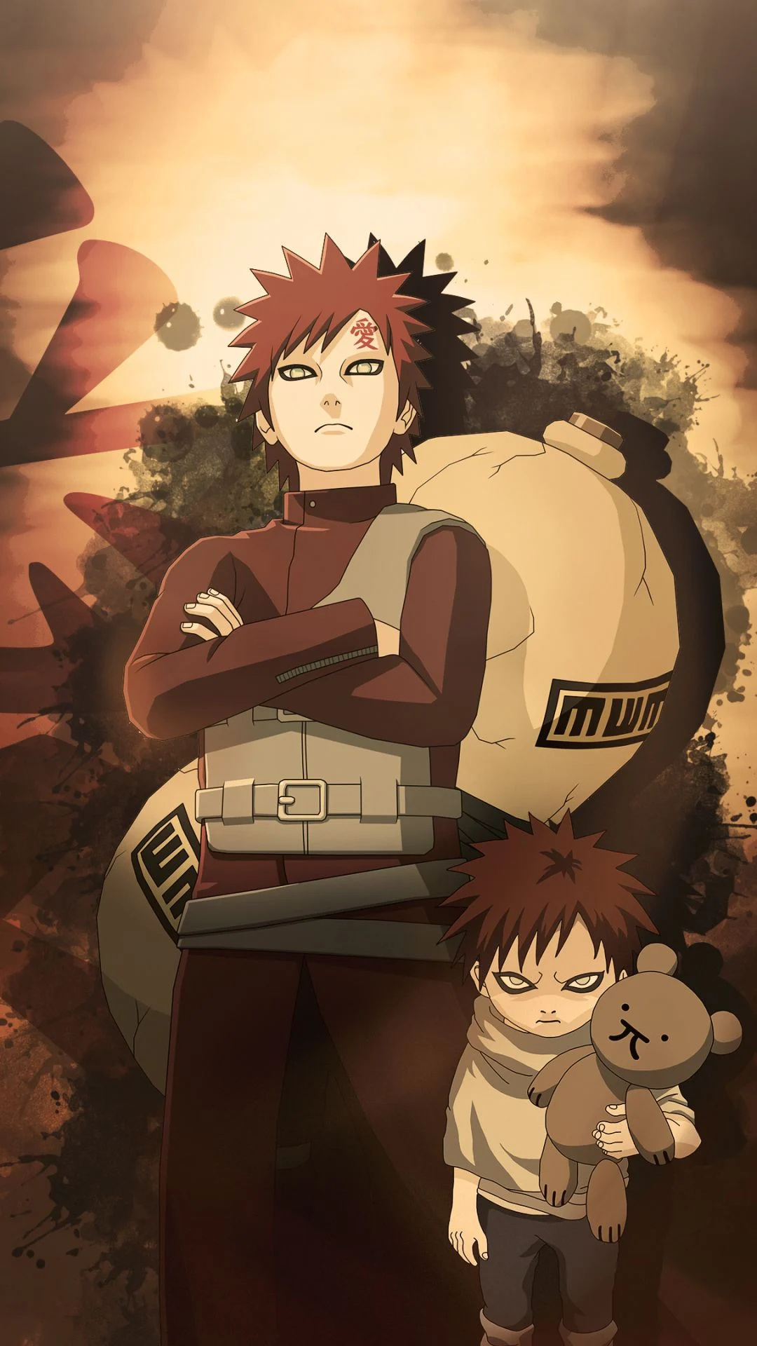 Gaara, Gaara and Naruto wallpapers, Anime backgrounds, 1080x1920 Full HD Phone