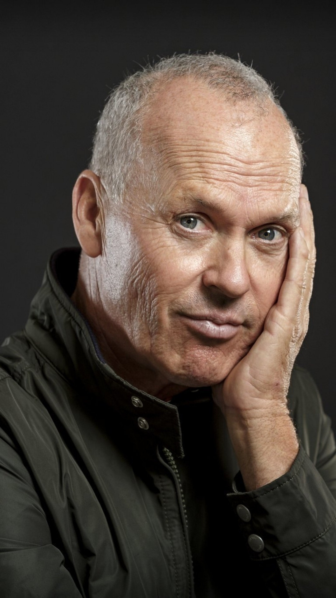 Michael Keaton, Bald actor, iPhone wallpapers, Sony Xperia, 1080x1920 Full HD Phone