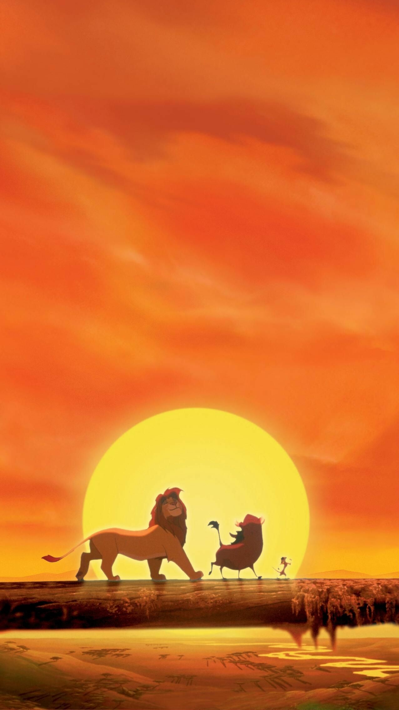 The Lion King, Lion king wallpapers, African savannah, Pride lands, 1280x2270 HD Phone