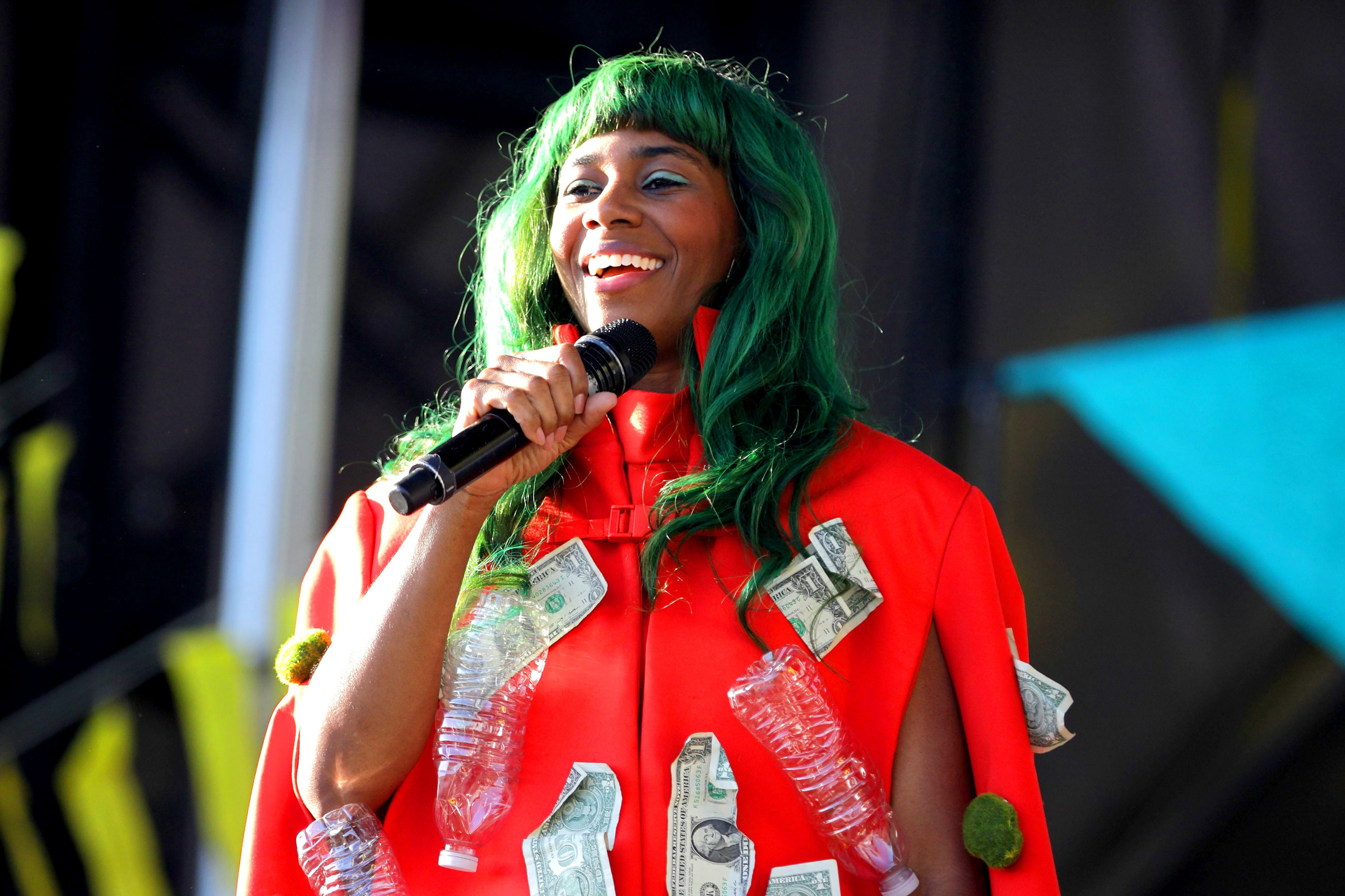 Santigold, Unique jazz style, Santigold's music, Energetic performances, 2400x1600 HD Desktop